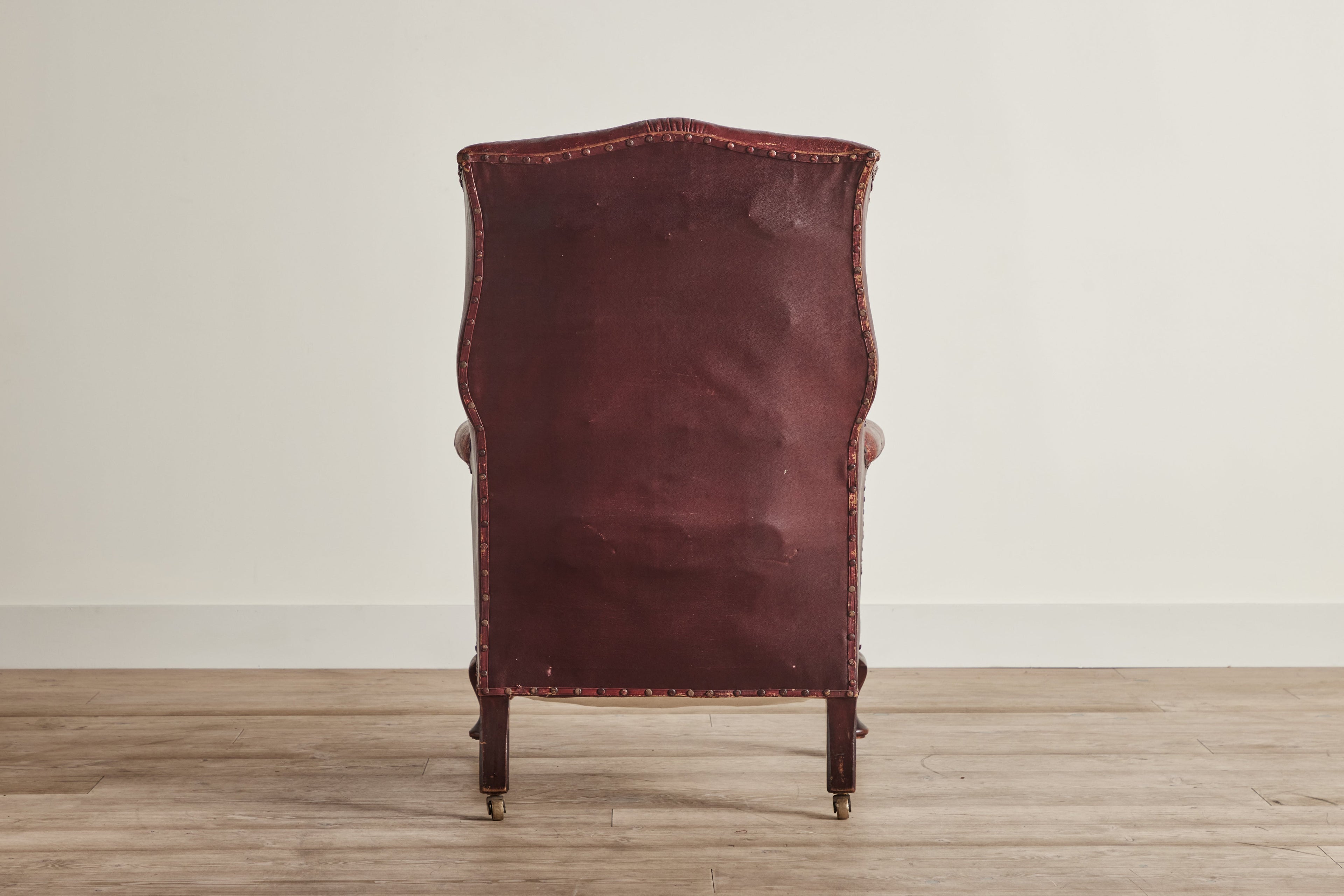 Nicky Kehoe - Leather Wingback Chair