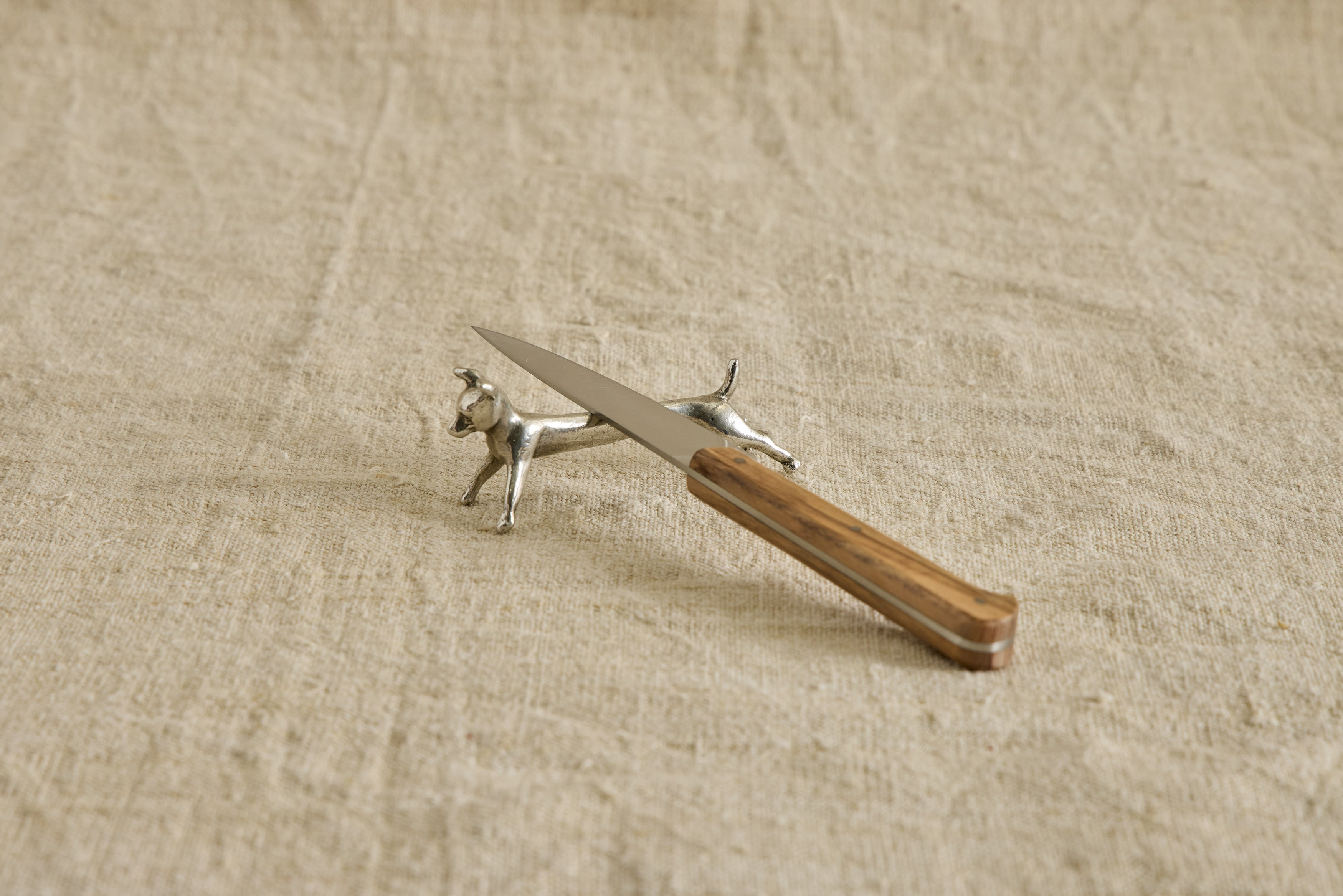Nicky Kehoe - Italian Pewter Knife Rests, Set of 6