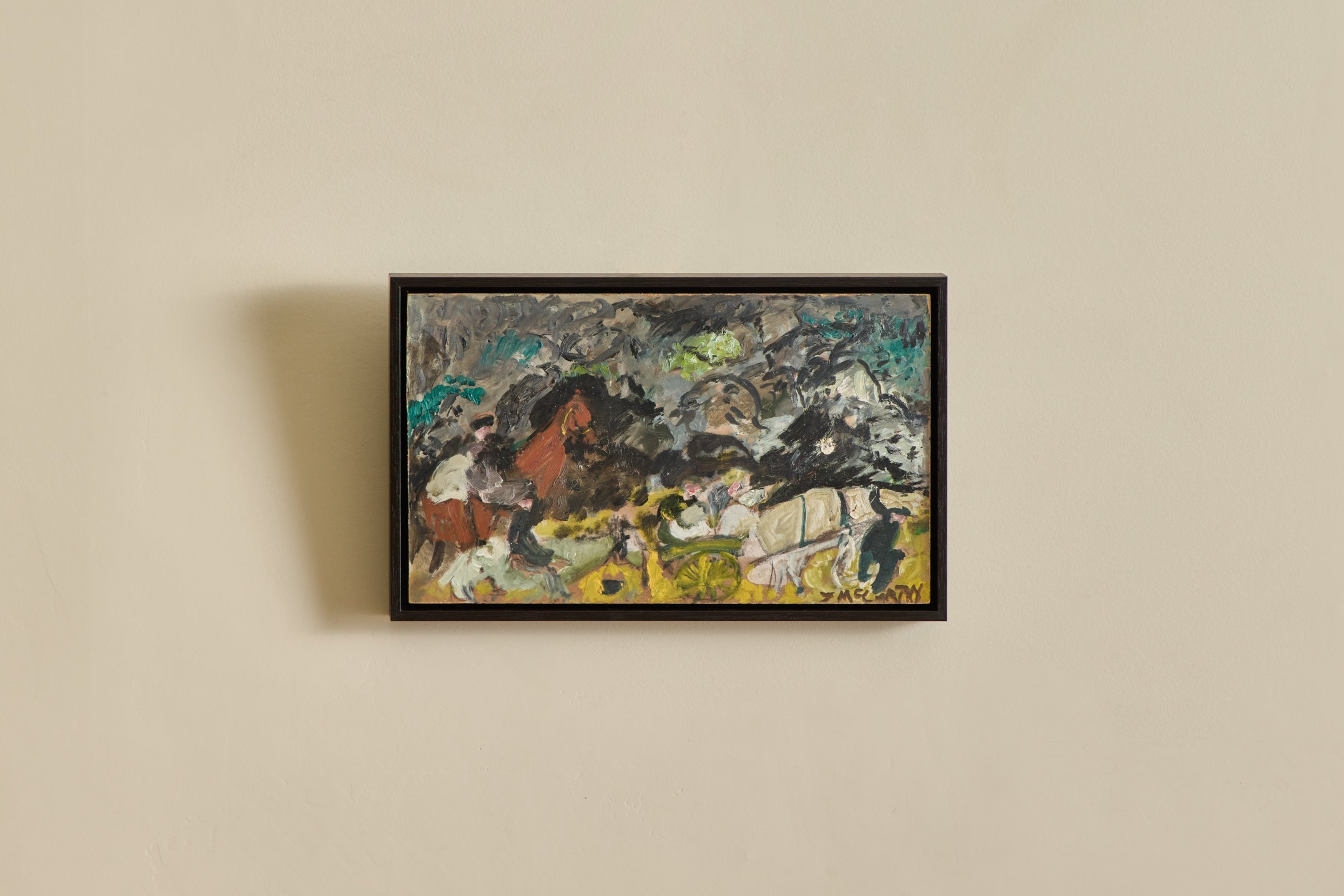 Nicky Kehoe - Abstract Horsecar Painting