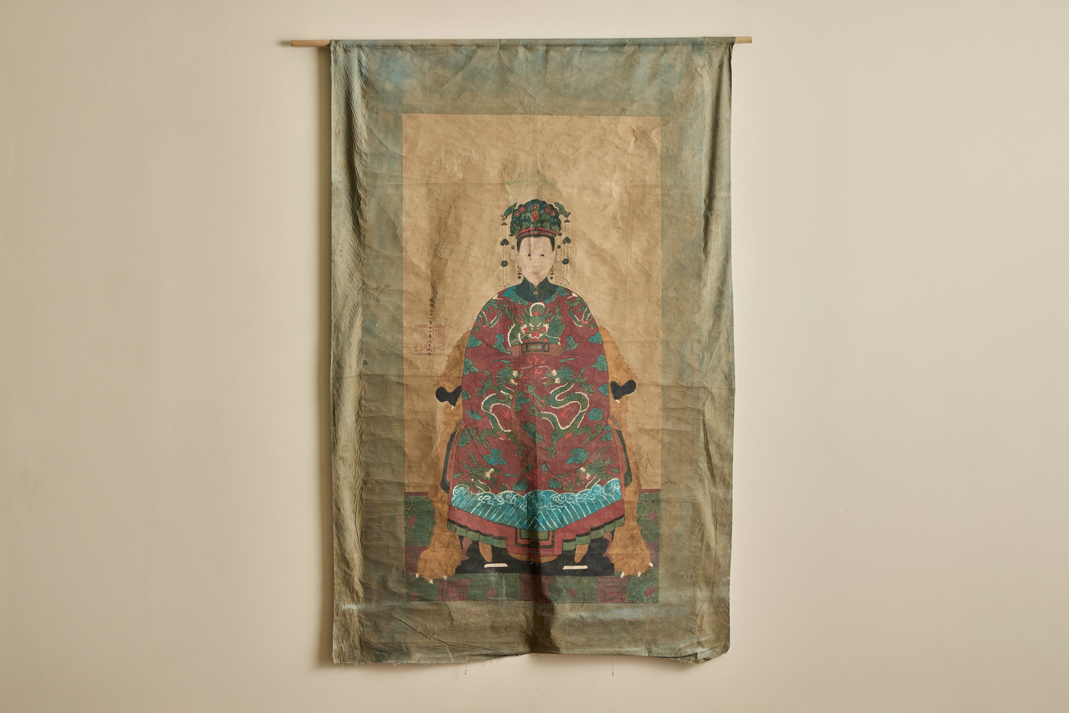 Nicky Kehoe - VTG 19TH CENTURY CHINESE TAPESTRY