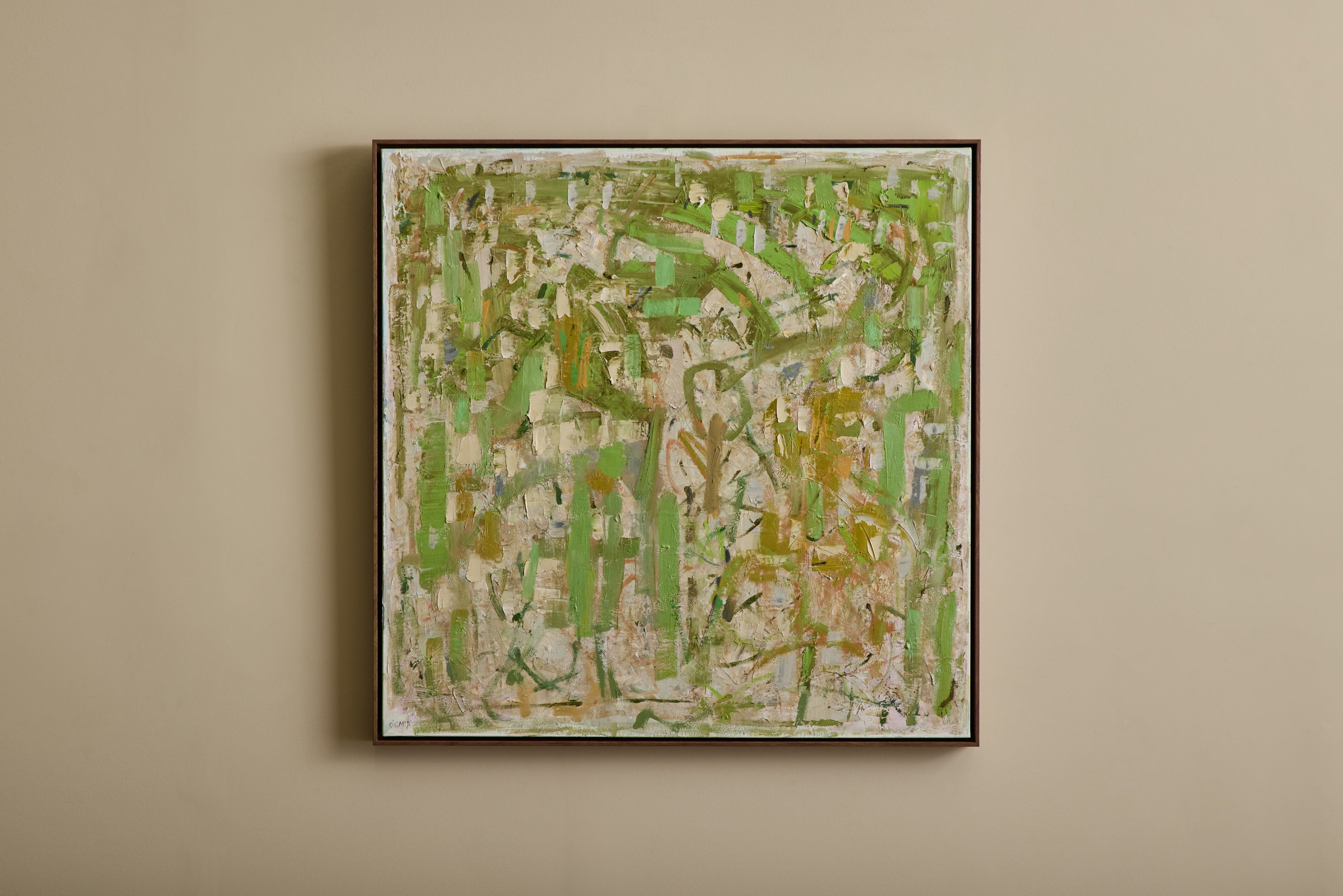 Nicky Kehoe - Green with Ochre