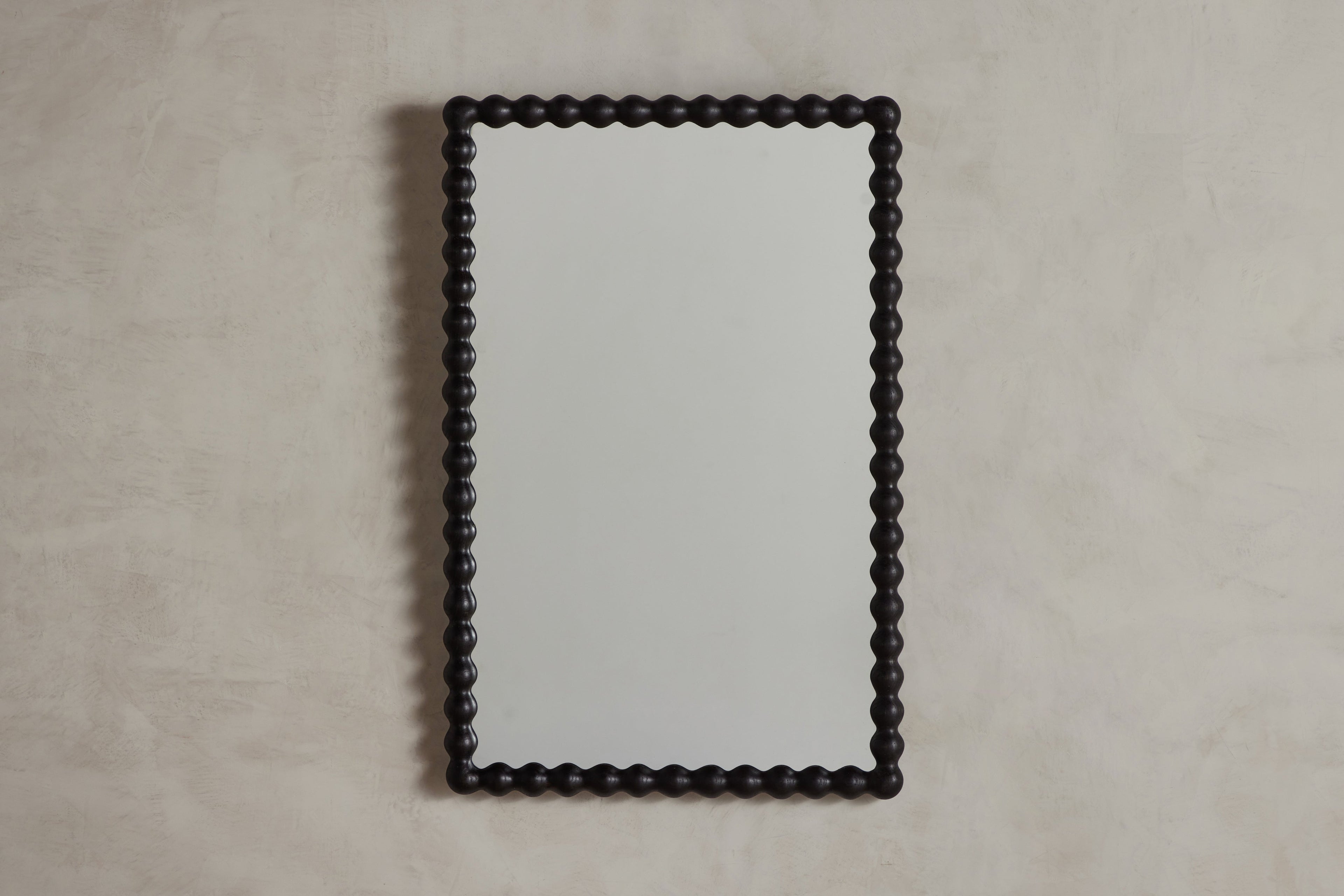 Nicky Kehoe - Medium Bobbin Mirror in Black