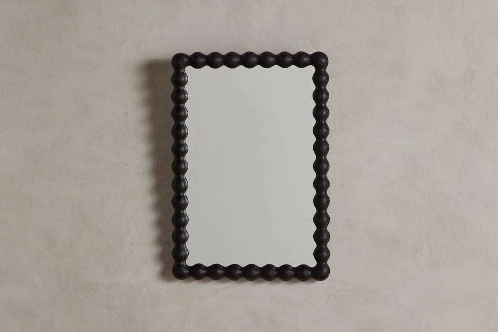 Nicky Kehoe - Small Bobbin Mirror in Black