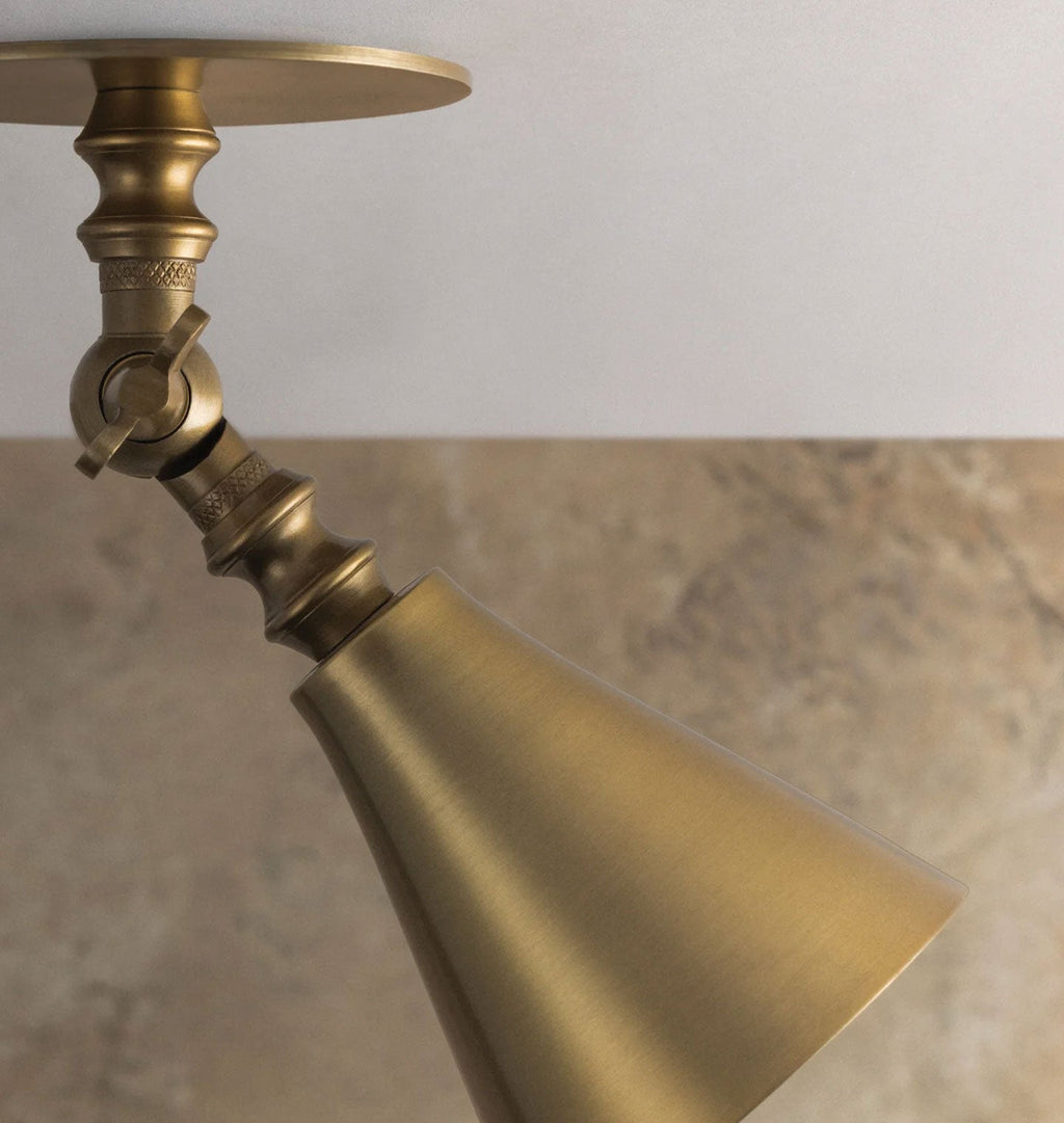 Amber Interiors - Norman Flush Mount