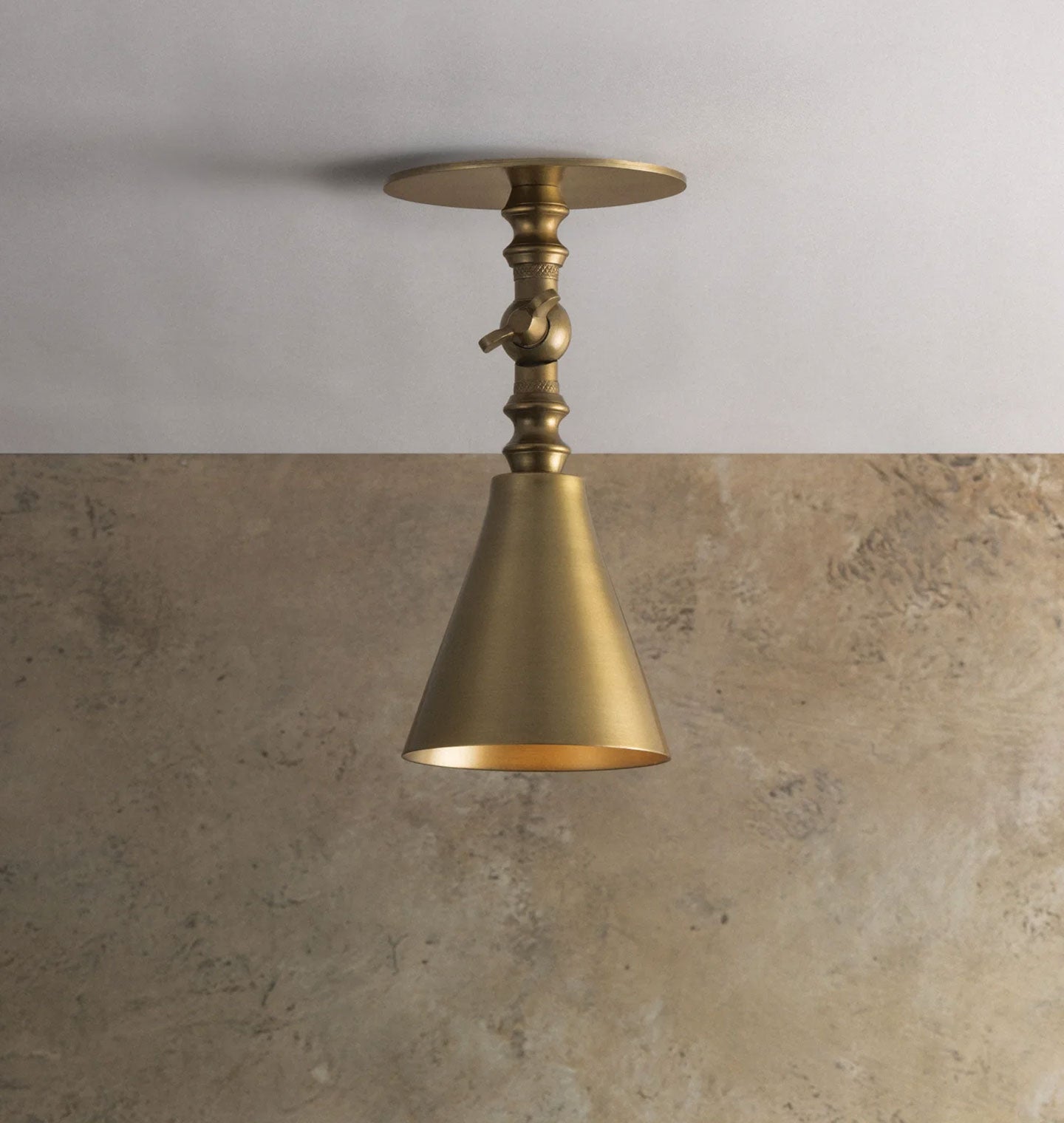 Amber Interiors - Norman Flush Mount