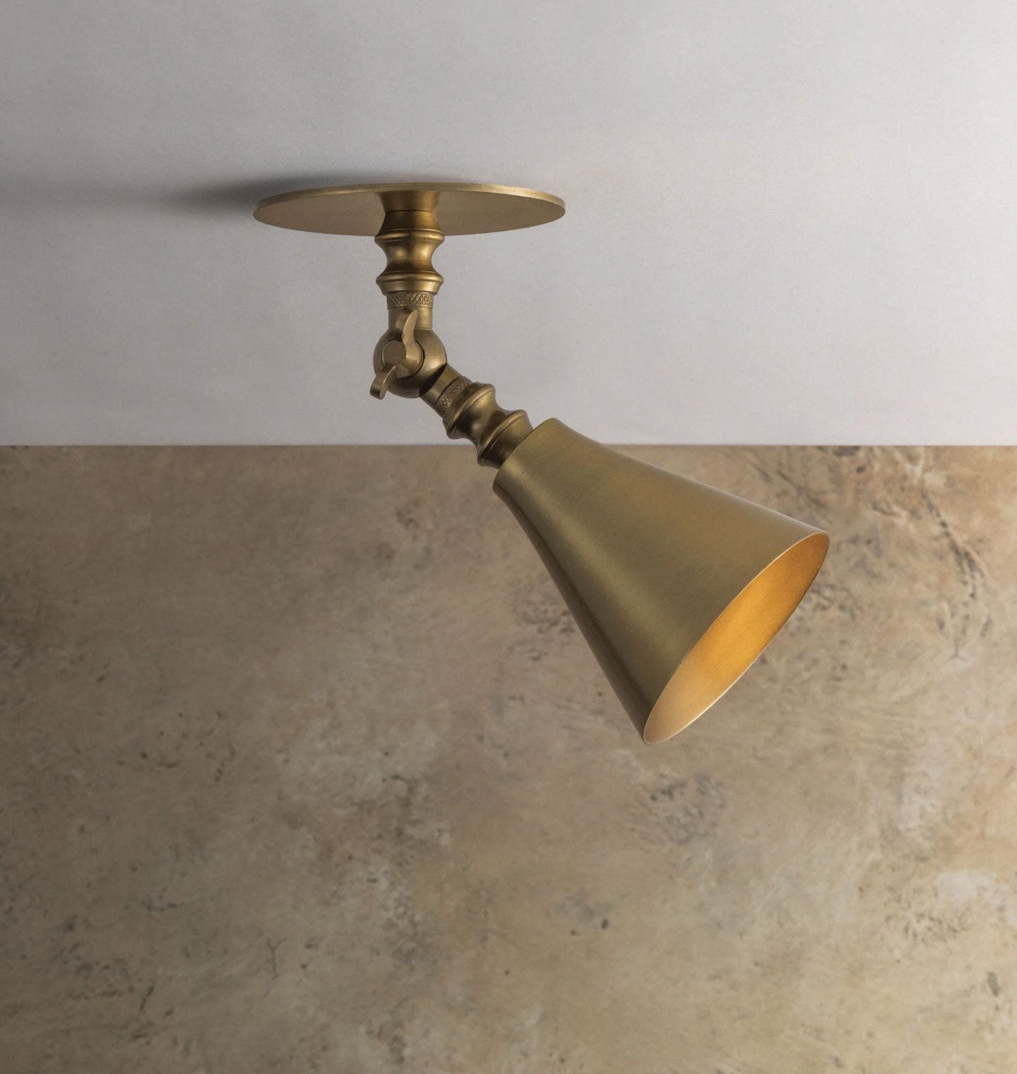 Amber Interiors - Norman Flush Mount
