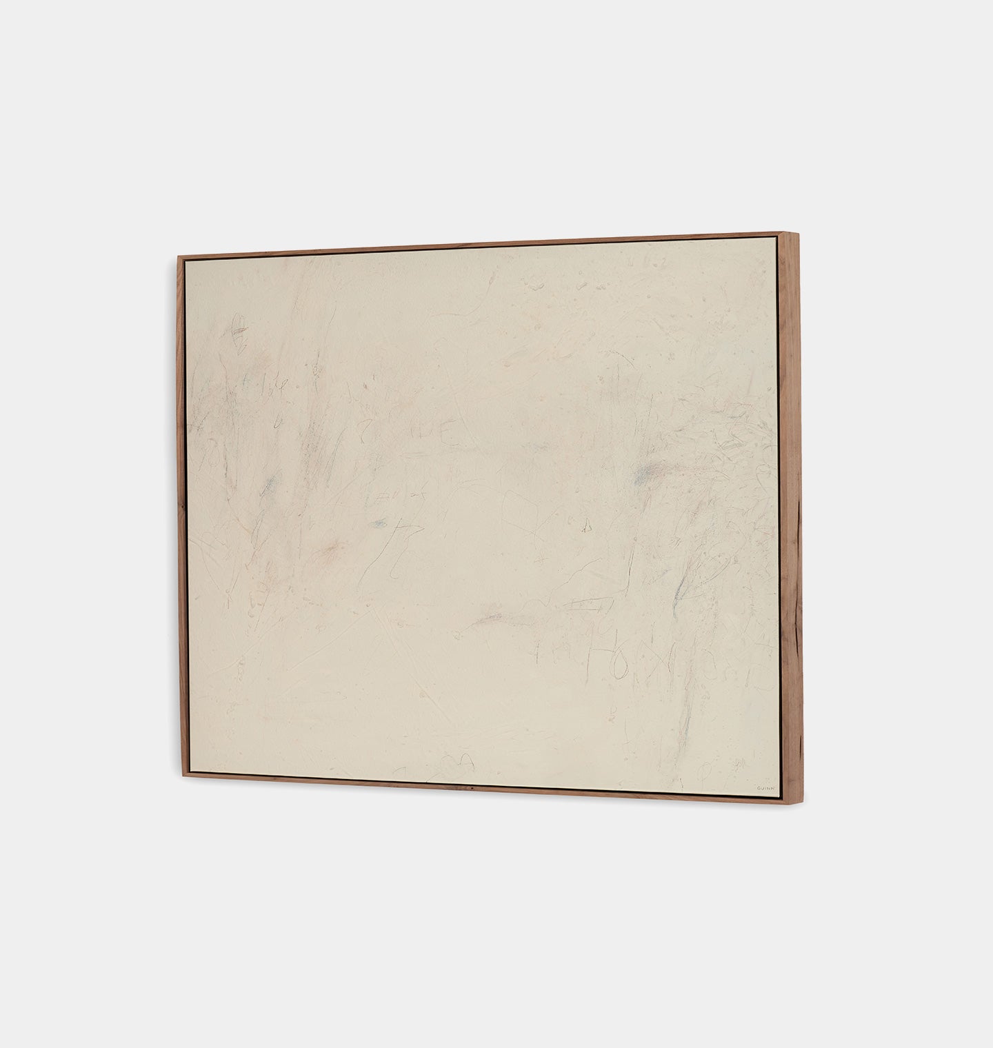 Amber Interiors - Notes In The Fog No. 1 Framed Print