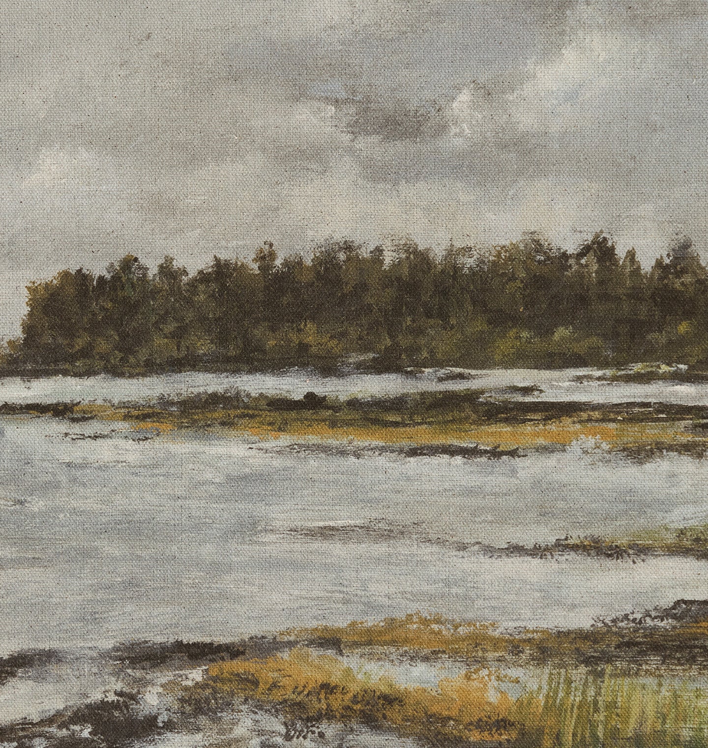 Amber Interiors - Nova Scotia by Lori Marie Framed Print