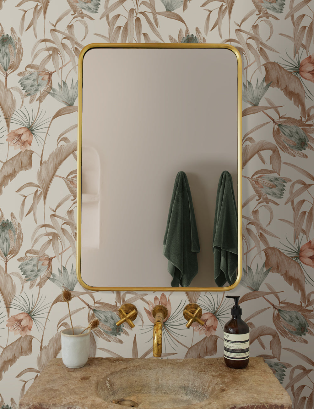Lulu and Georgia - Tropical Wallpaper by Rylee + Cru