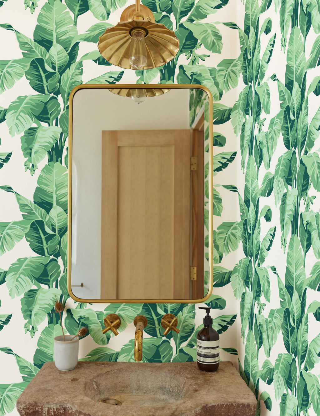 Lulu and Georgia - Pacifico Palm Wallpaper by Nathan Turner