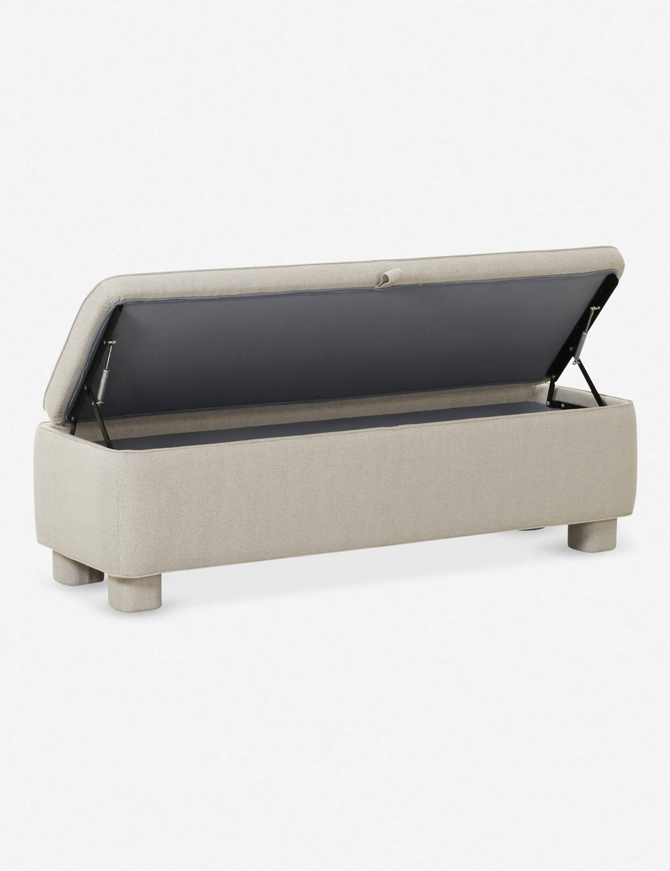 Lulu and Georgia - Asner Storage Bench