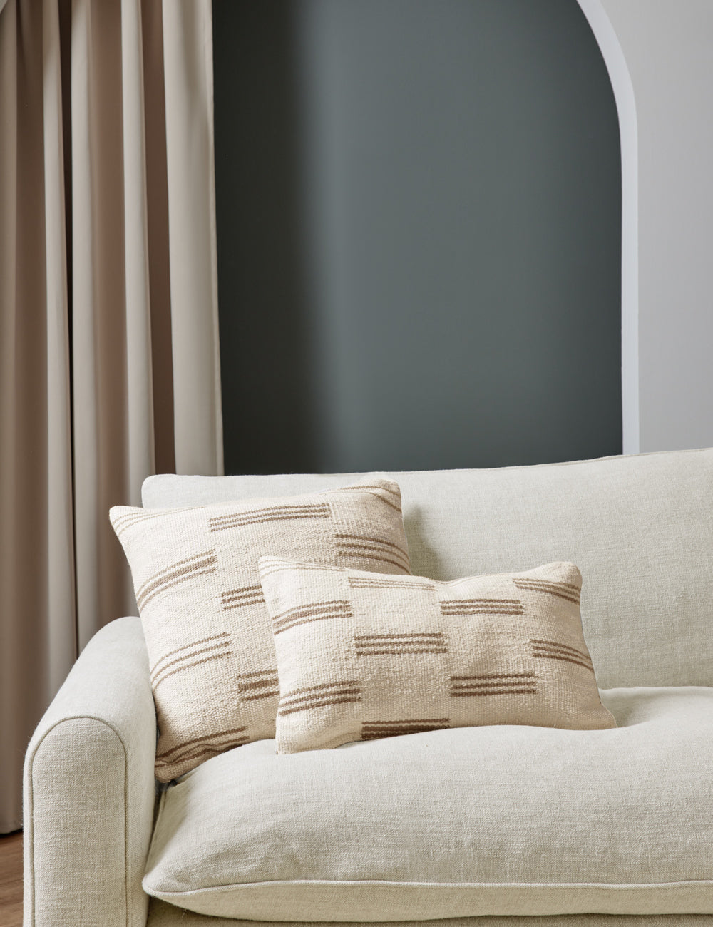 Lulu and Georgia - Stripe Break Pillow by Sarah Sherman Samuel