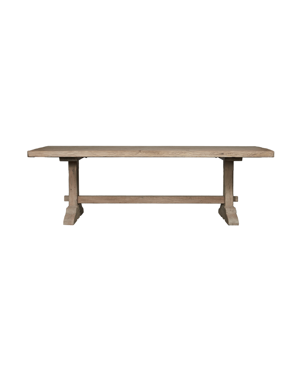 Olive Ateliers - Trestle Dining Table - Bleached
