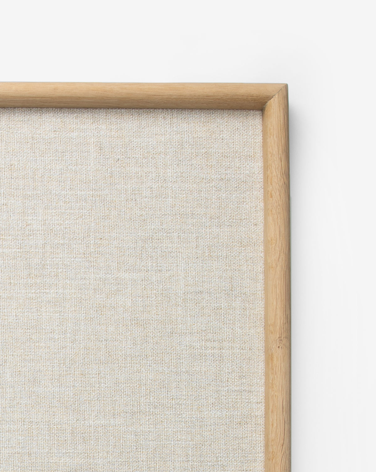 McGee & Co - Oak & Linen Memo Board