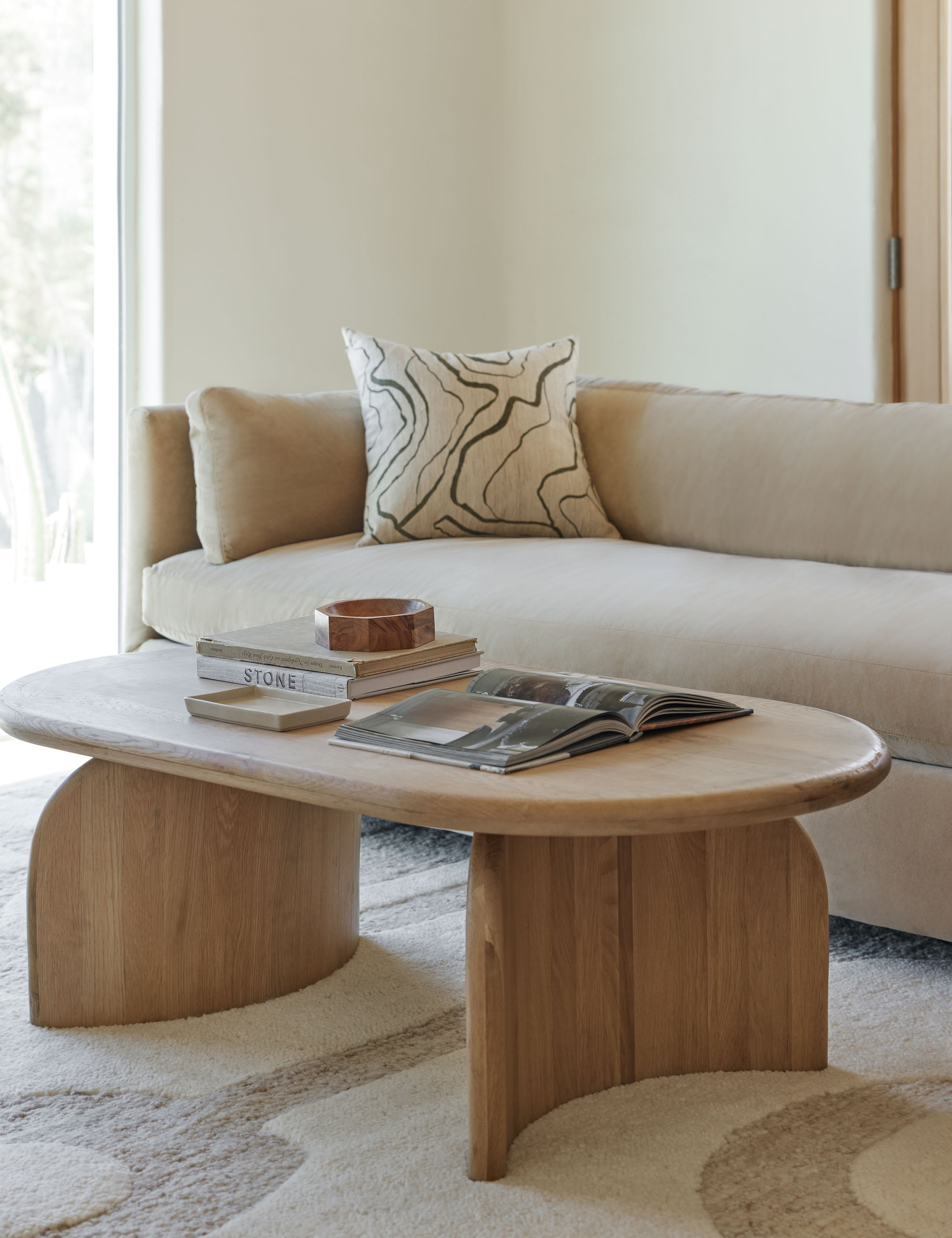 Lulu and Georgia - Ada Oval Coffee Table