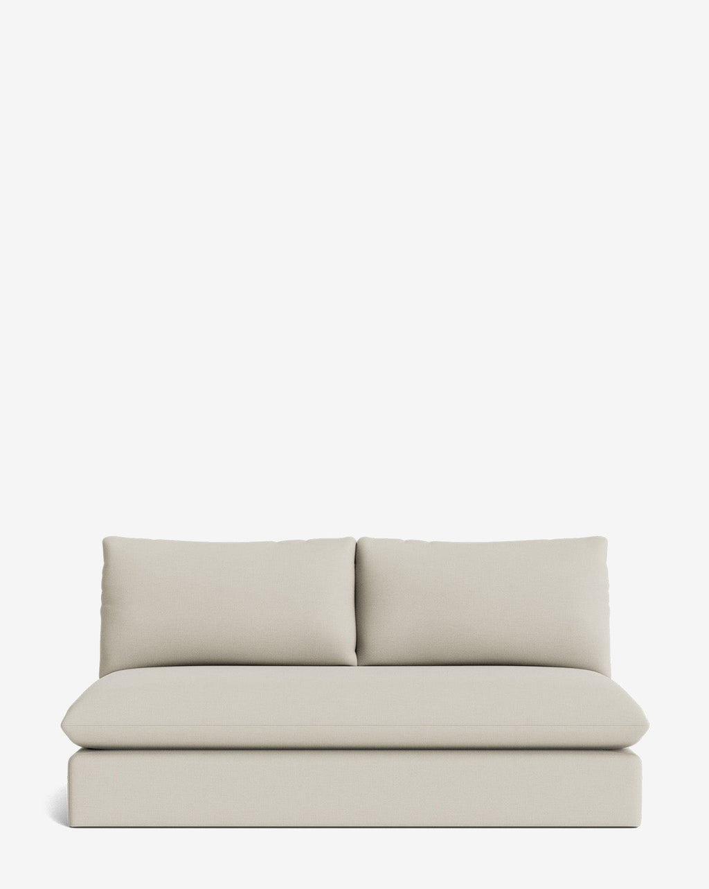 McGee & Co - Octavia Modular Upholstered Armless Loveseat