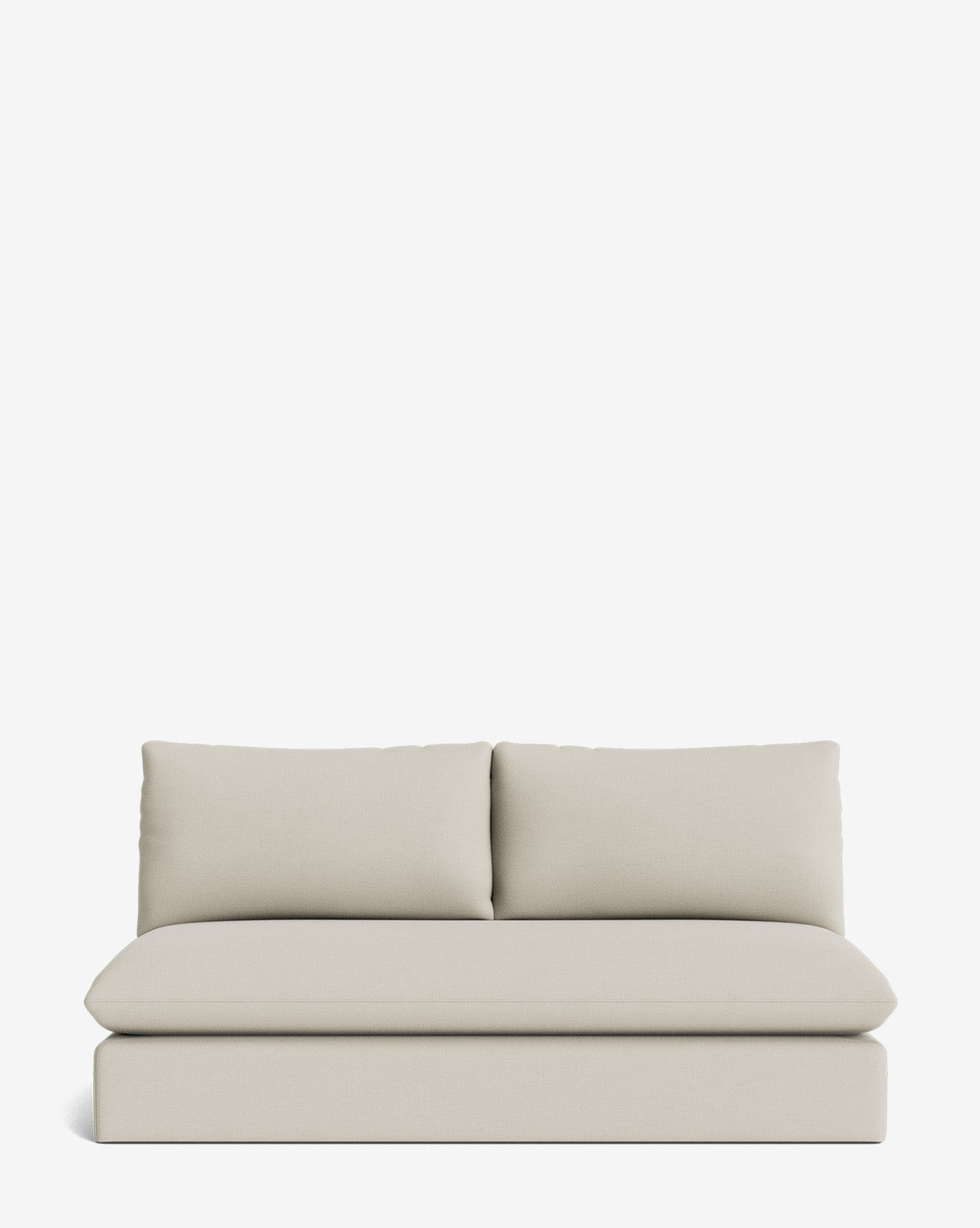McGee & Co - Octavia Modular Upholstered Armless Loveseat