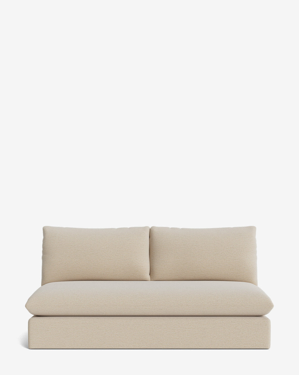 McGee & Co - Octavia Modular Upholstered Armless Loveseat