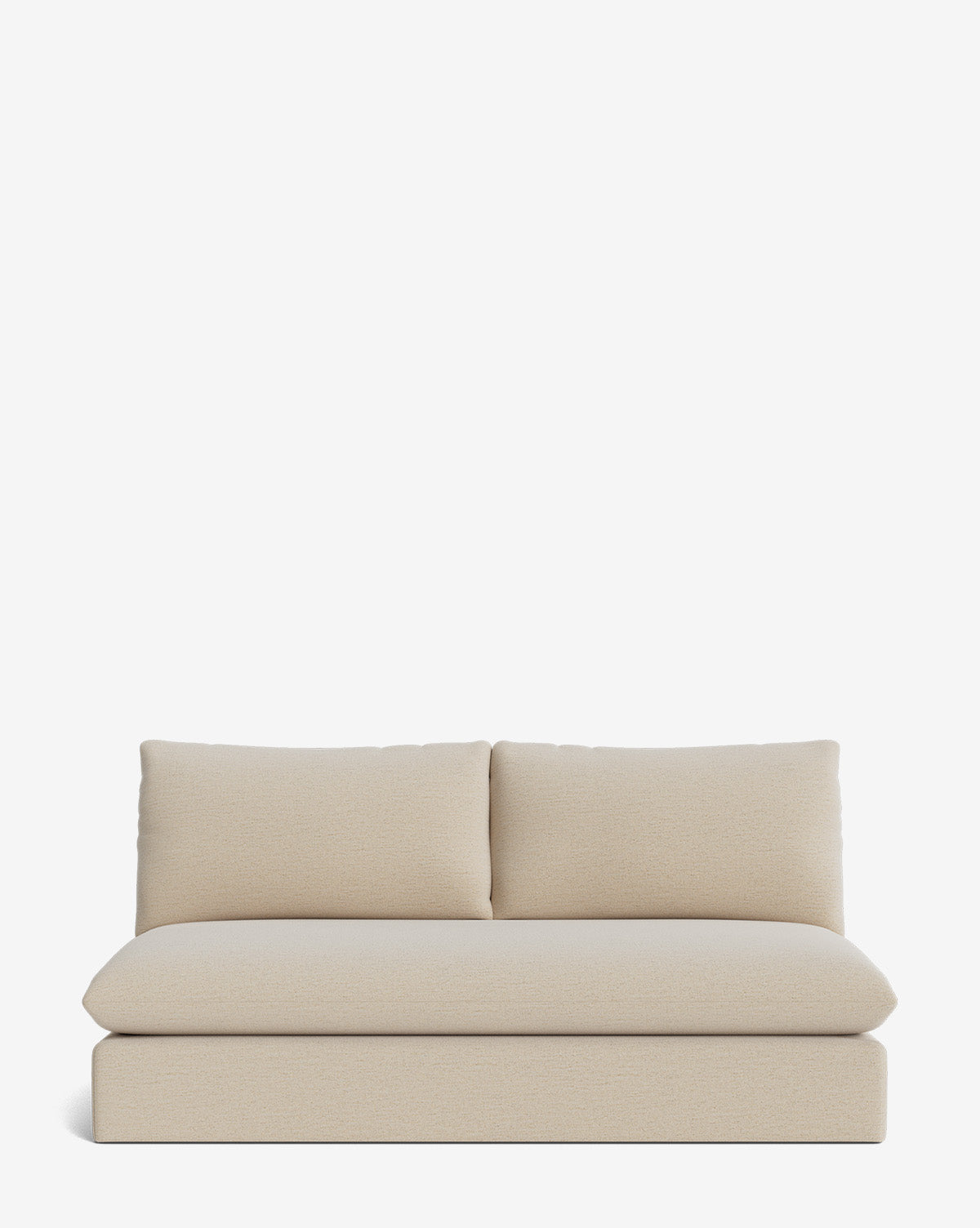 McGee & Co - Octavia Modular Upholstered Armless Loveseat