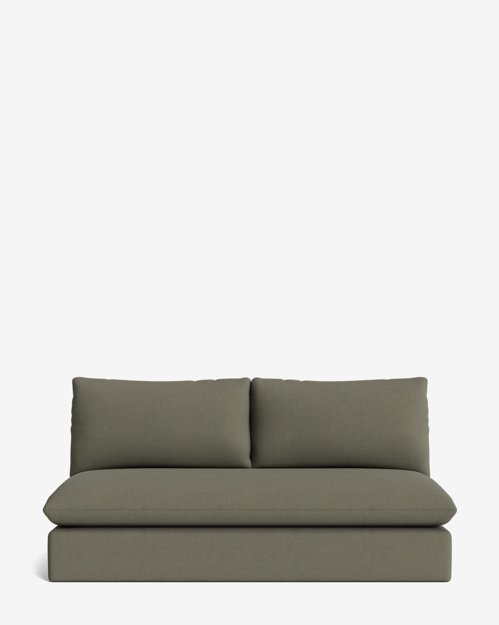 McGee & Co - Octavia Modular Upholstered Armless Loveseat