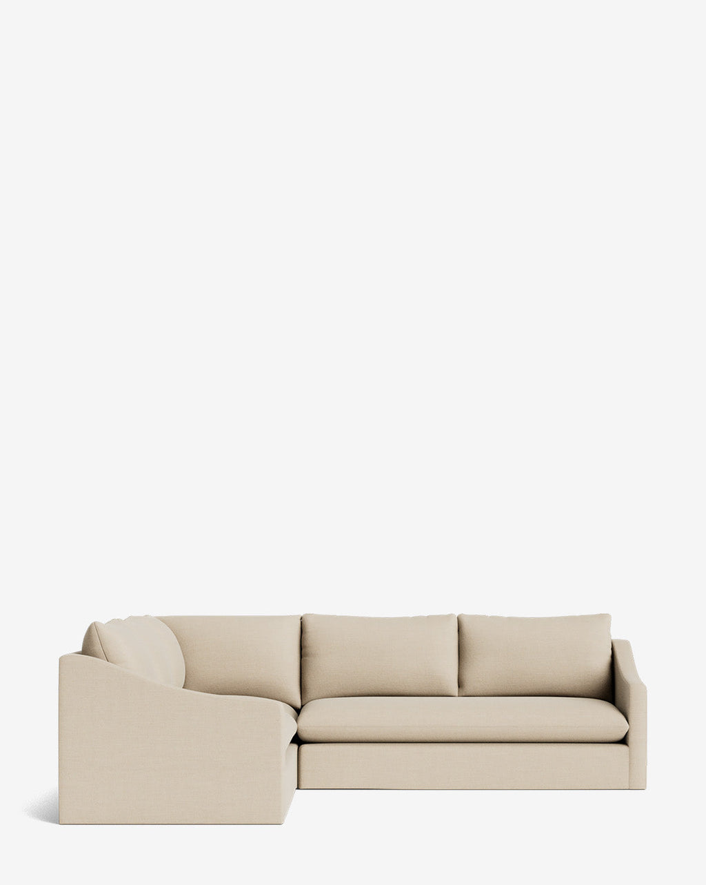 McGee & Co - Octavia Upholstered 3PC L Shaped Sectional