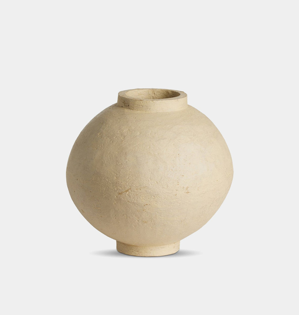 Amber Interiors - Olivos Paper Mache Vessel