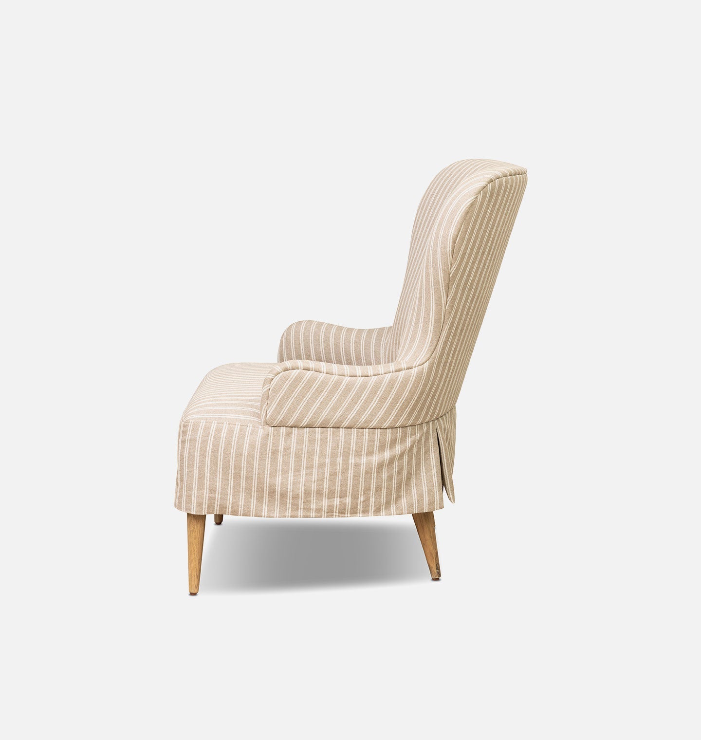 Amber Interiors - Omar Slipcovered Lounge Chair