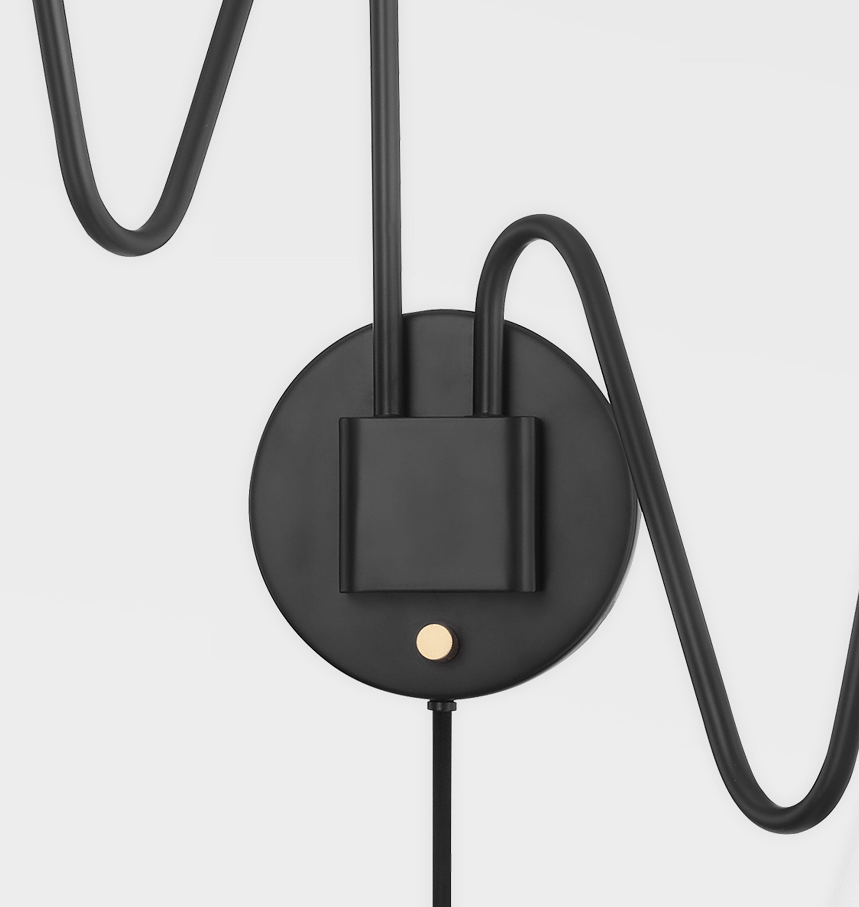 Amber Interiors - Onda Plug - In Wall Sconce