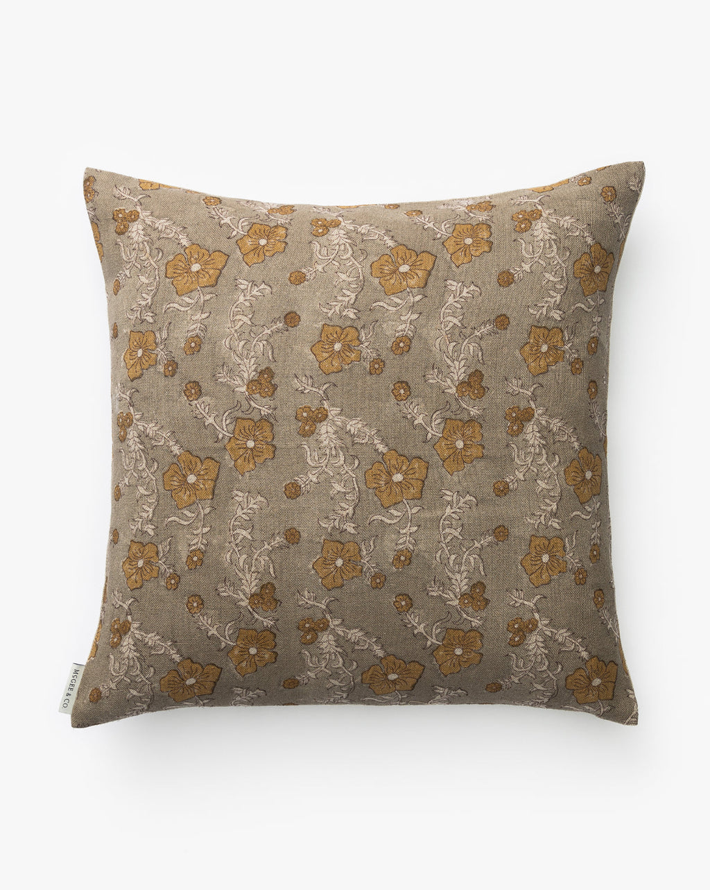 McGee & Co - Orchid Floral Pillow Cover