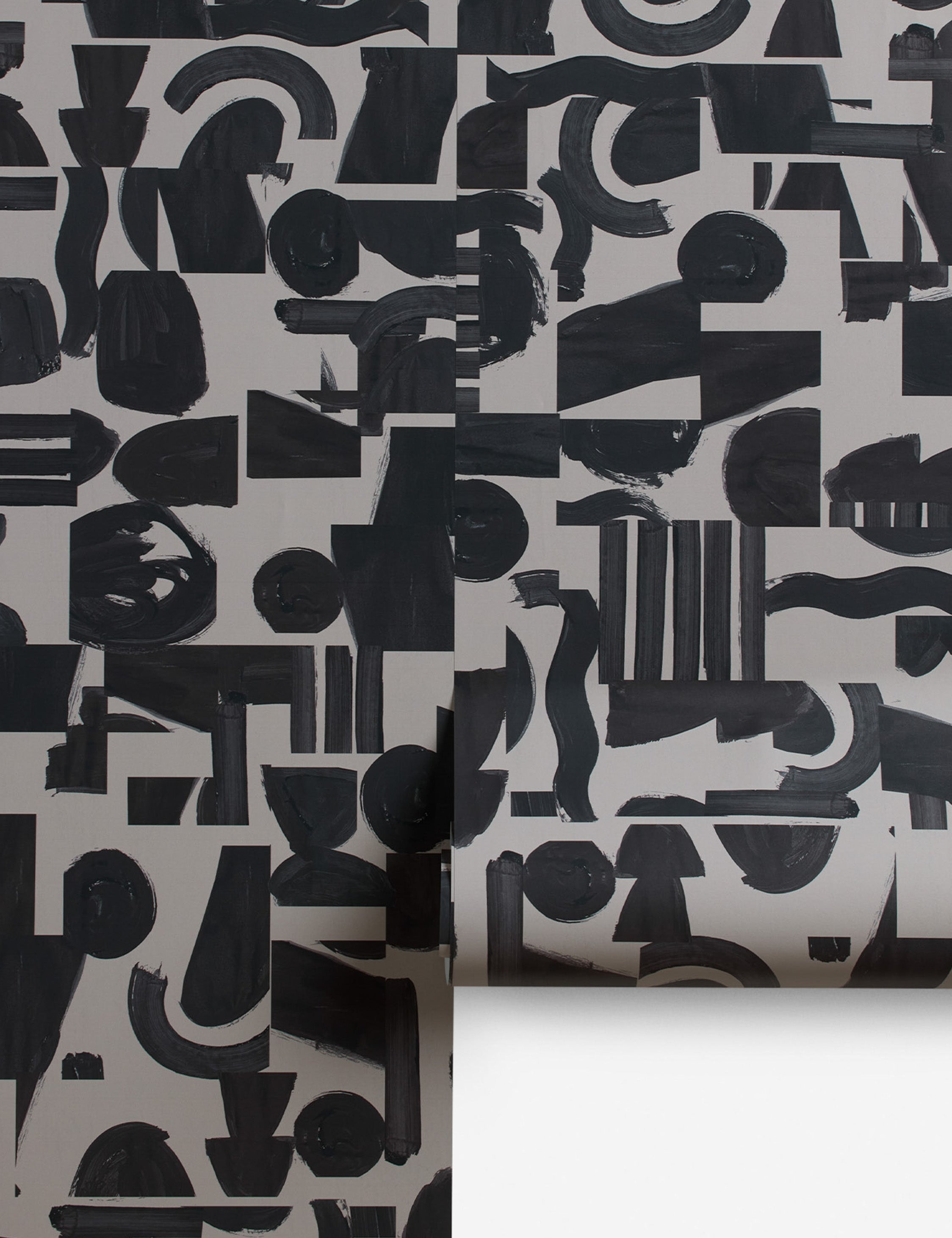 Lulu and Georgia - Organic Shapes Wallpaper by Sarah Sherman Samuel