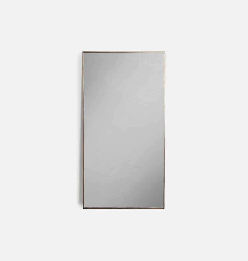 Amber Interiors - Oswald Brass Floor Mirror