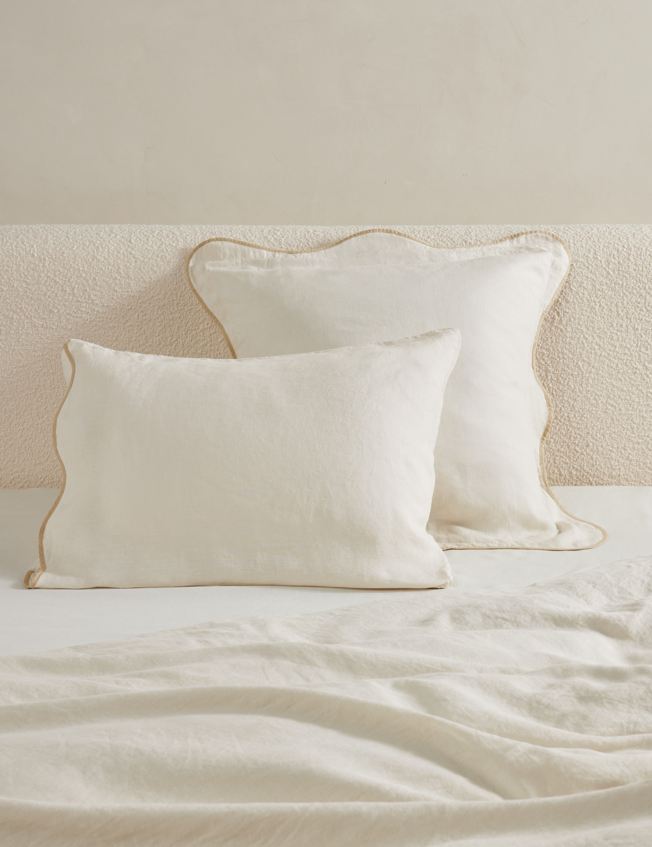 Lulu and Georgia - Essie Hemp Sham by Sarah Sherman Samuel