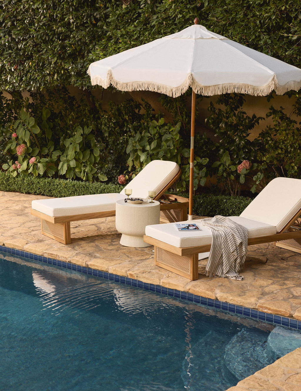 Lulu and Georgia - Anson Indoor / Outdoor Chaise