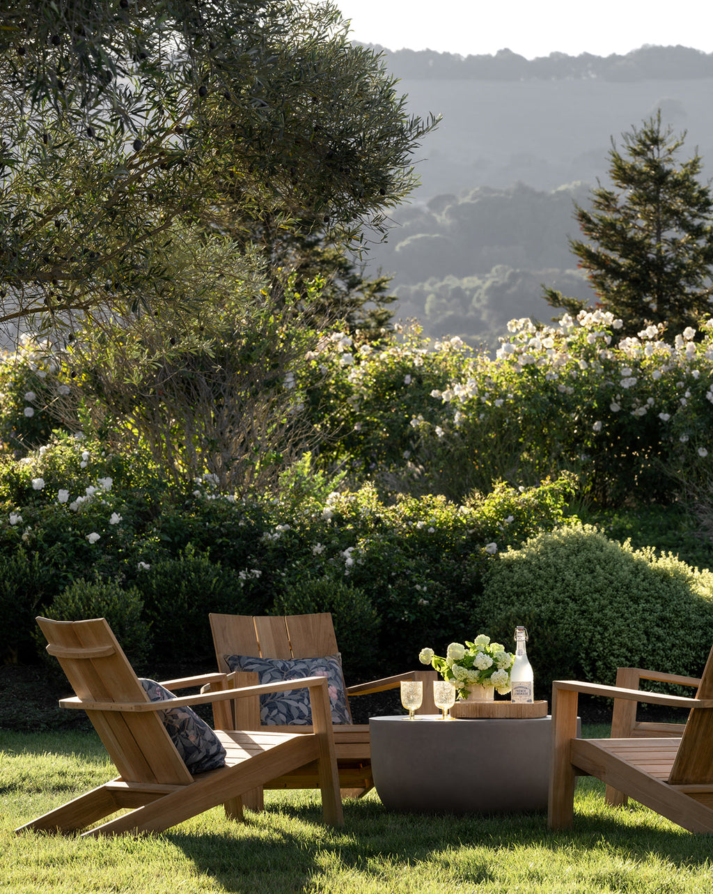 McGee & Co - Triby Teak Outdoor Lounge Chair