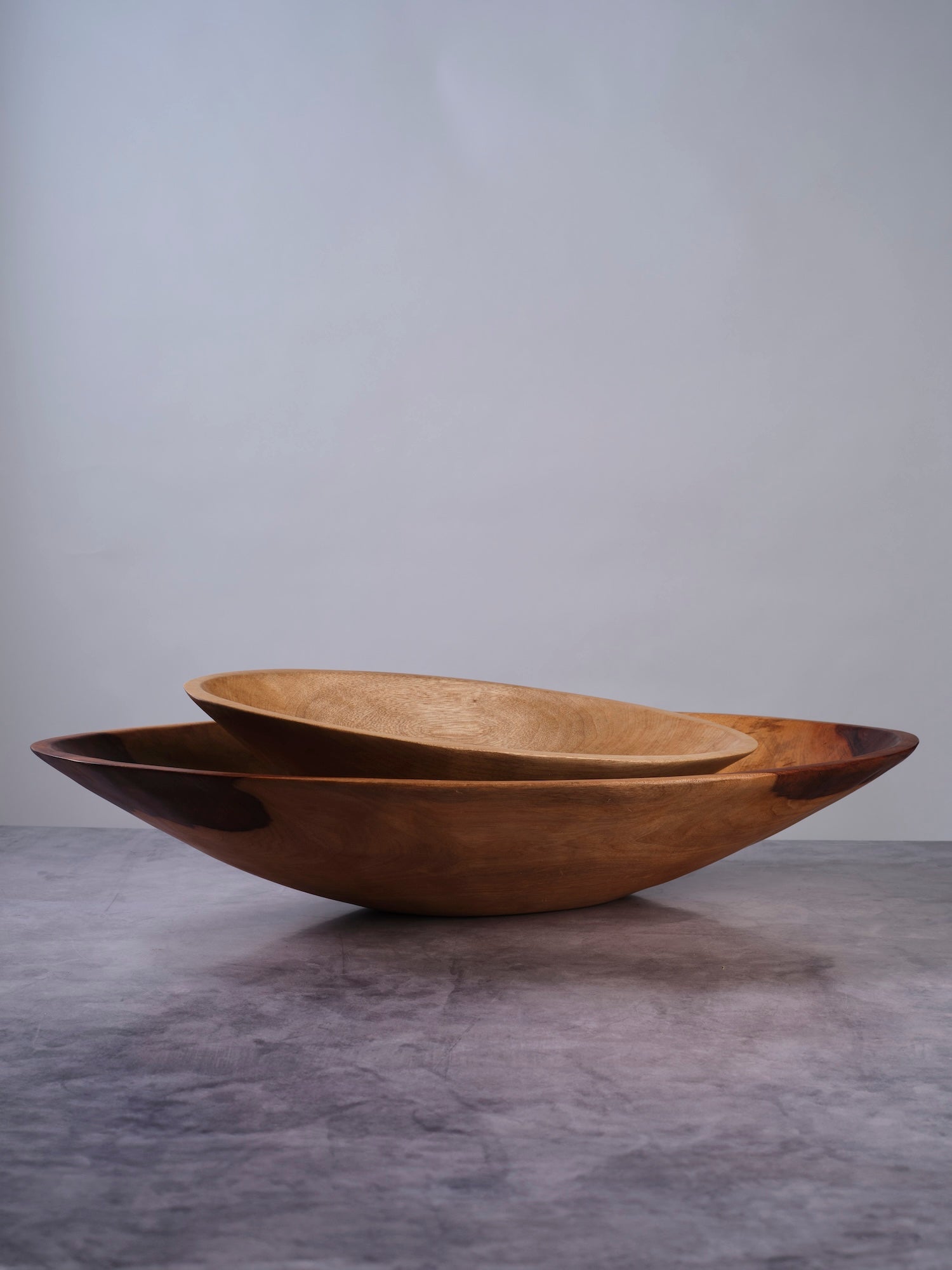 Terra Klay - XXL 28 inch Oval Wood Bowl