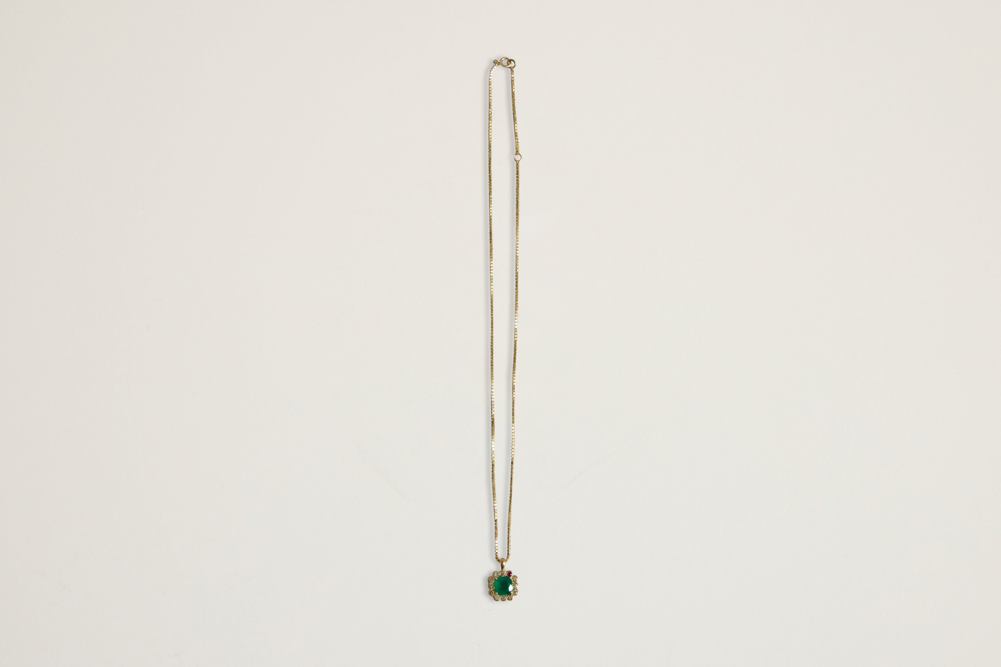 Nicky Kehoe - Robin Green Chalcedony Necklace