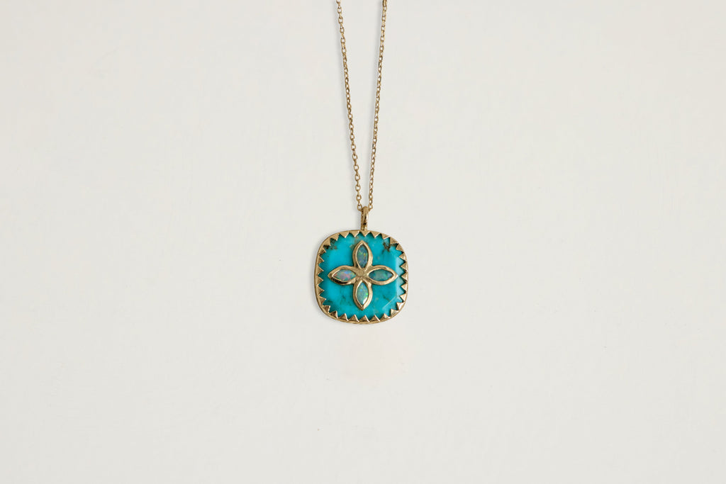 Nicky Kehoe - Bowie Turquoise Necklace