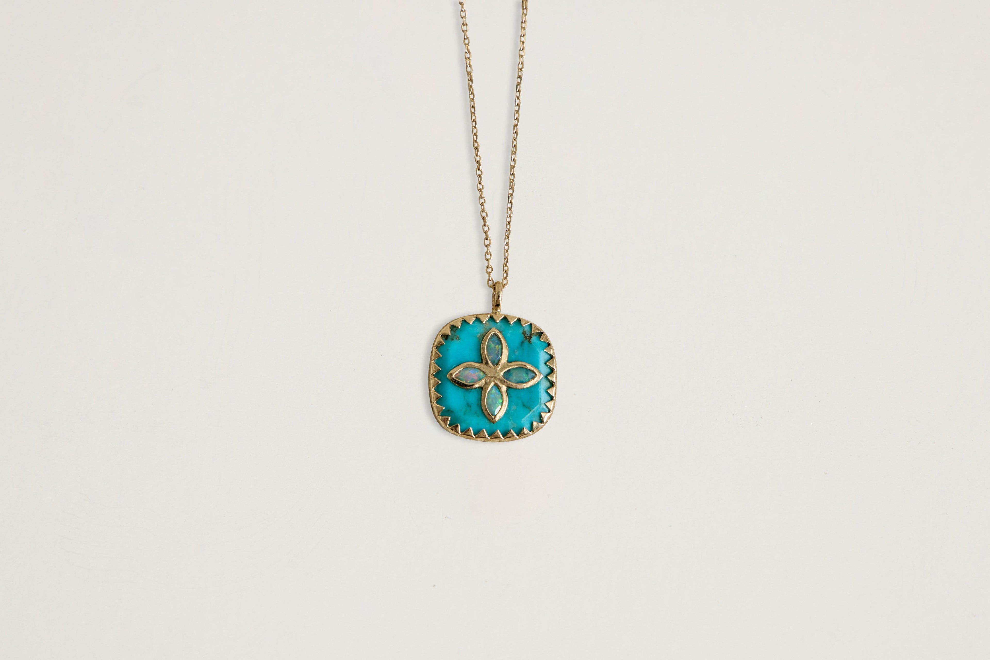 Nicky Kehoe - Bowie Turquoise Necklace