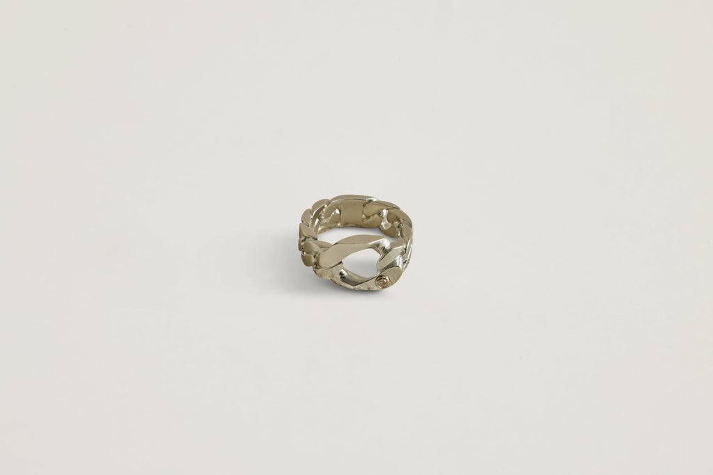 Nicky Kehoe - Marcel Silver Ring (Size 54)