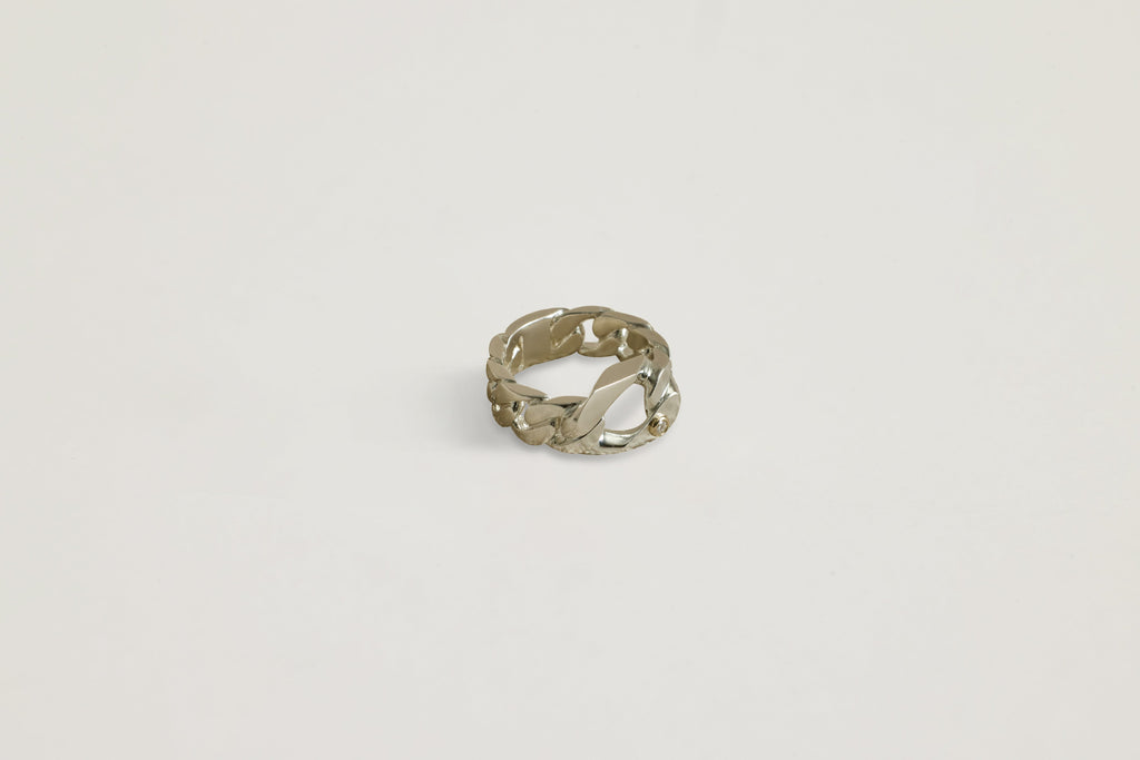 Nicky Kehoe - Marcel Silver Ring (Size 54)