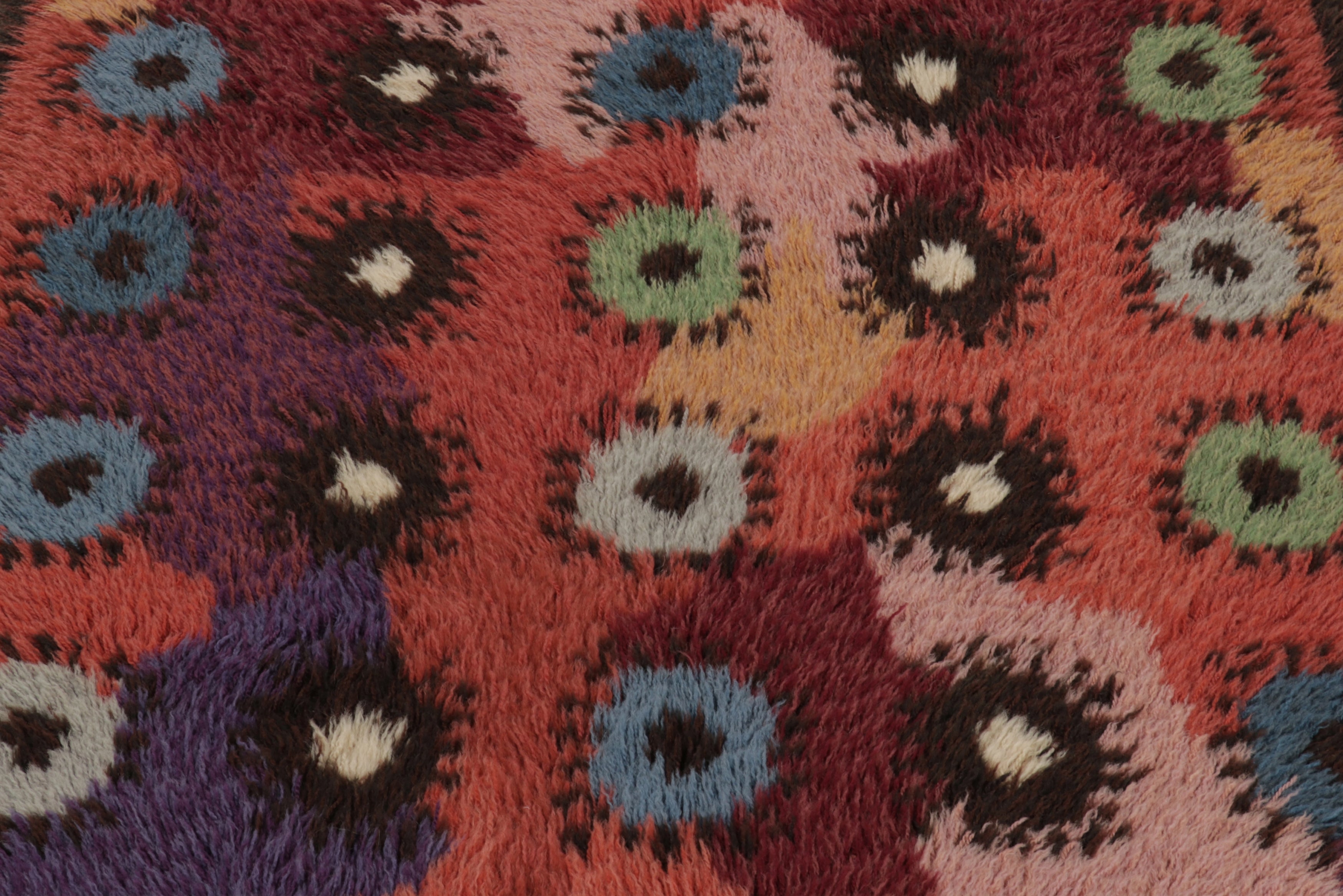 Nicky Kehoe - Colorful Turkish Tulu Rug 3’2 X 6’4
