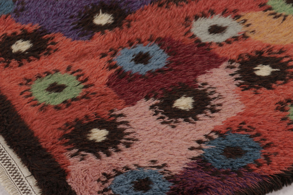 Nicky Kehoe - Colorful Turkish Tulu Rug 3’2 X 6’4