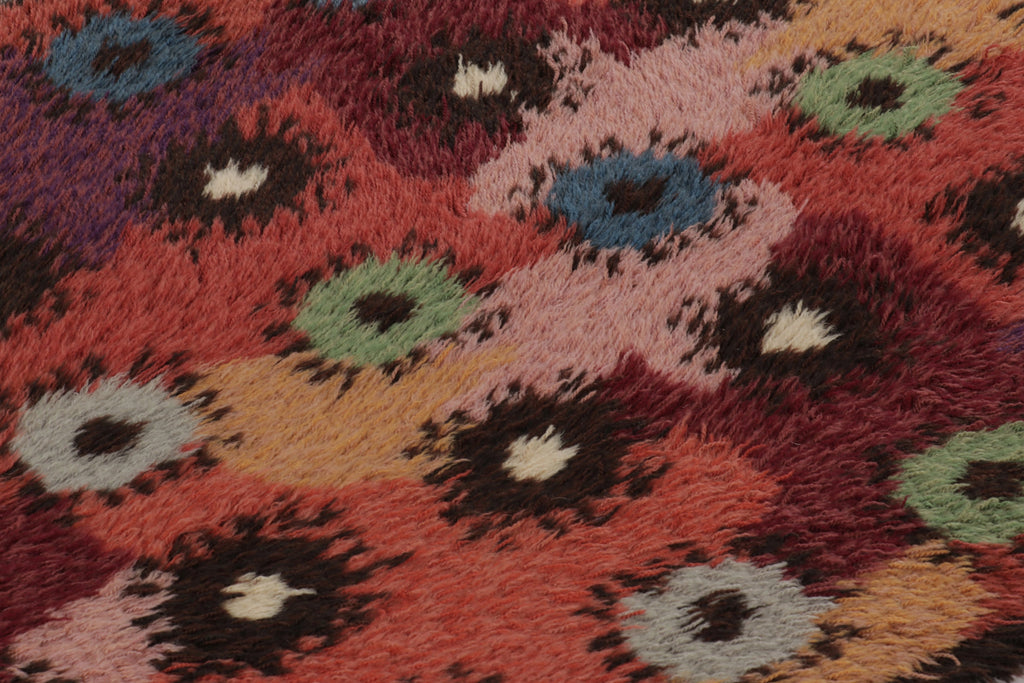 Nicky Kehoe - Colorful Turkish Tulu Rug 3’2 X 6’4
