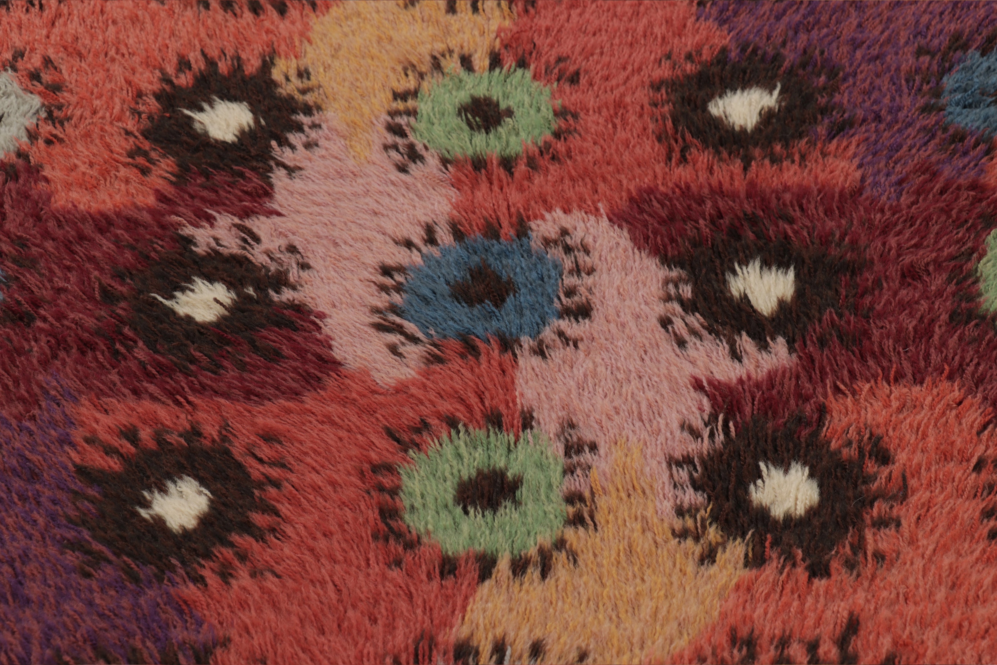 Nicky Kehoe - Colorful Turkish Tulu Rug 3’2 X 6’4