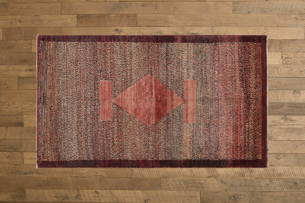Nicky Kehoe - Pink Persian Gabbeh Rug 4'3 X 7'2