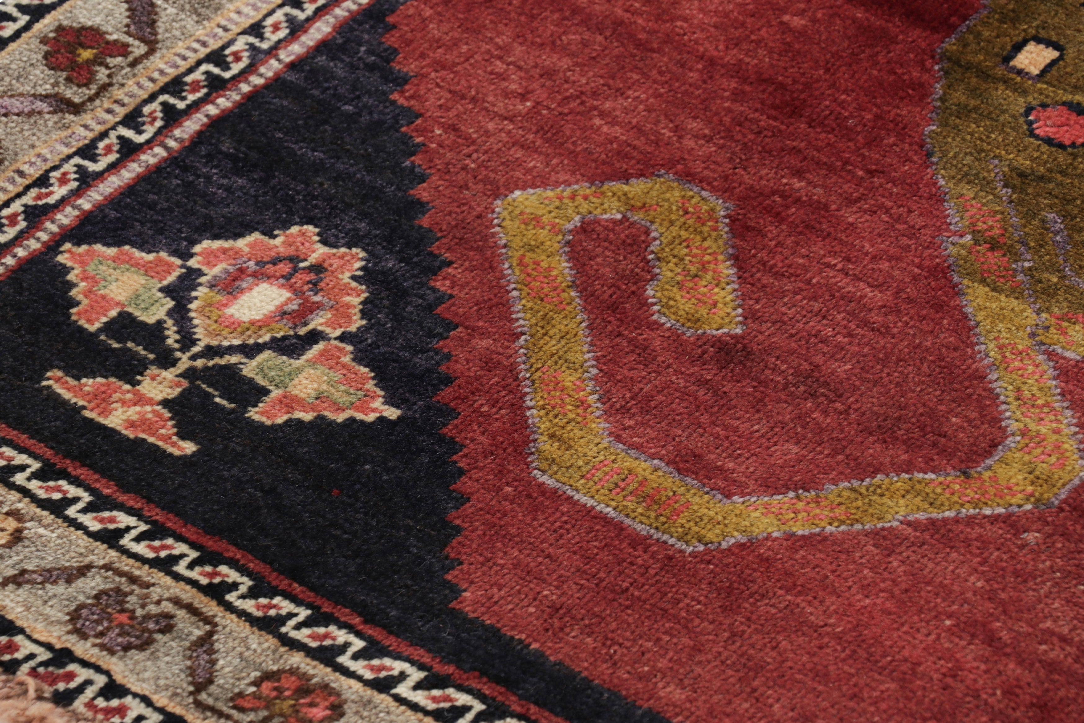 Nicky Kehoe - Persian Red Lion Rug 4’5 X 6’11