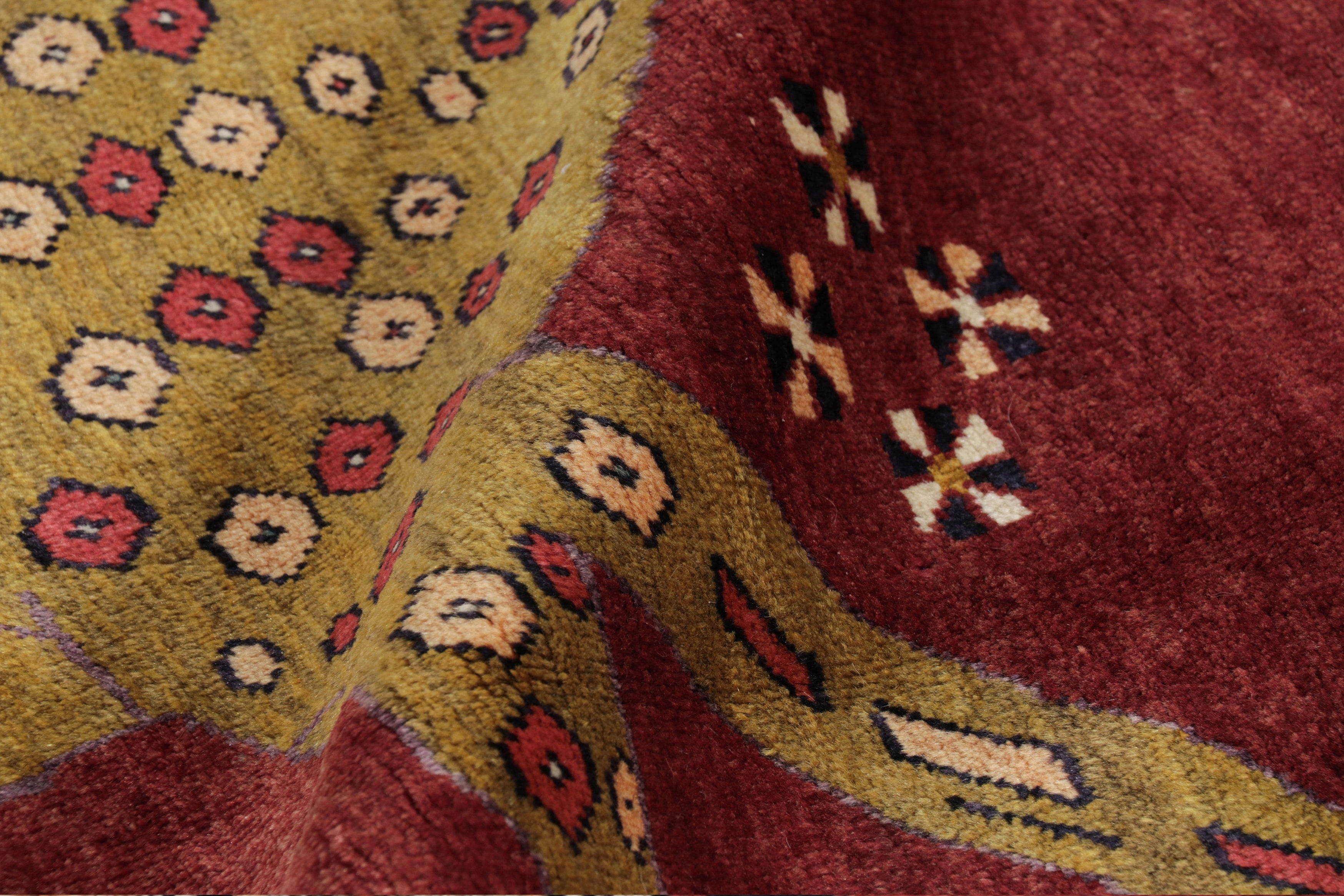 Nicky Kehoe - Persian Red Lion Rug 4’5 X 6’11