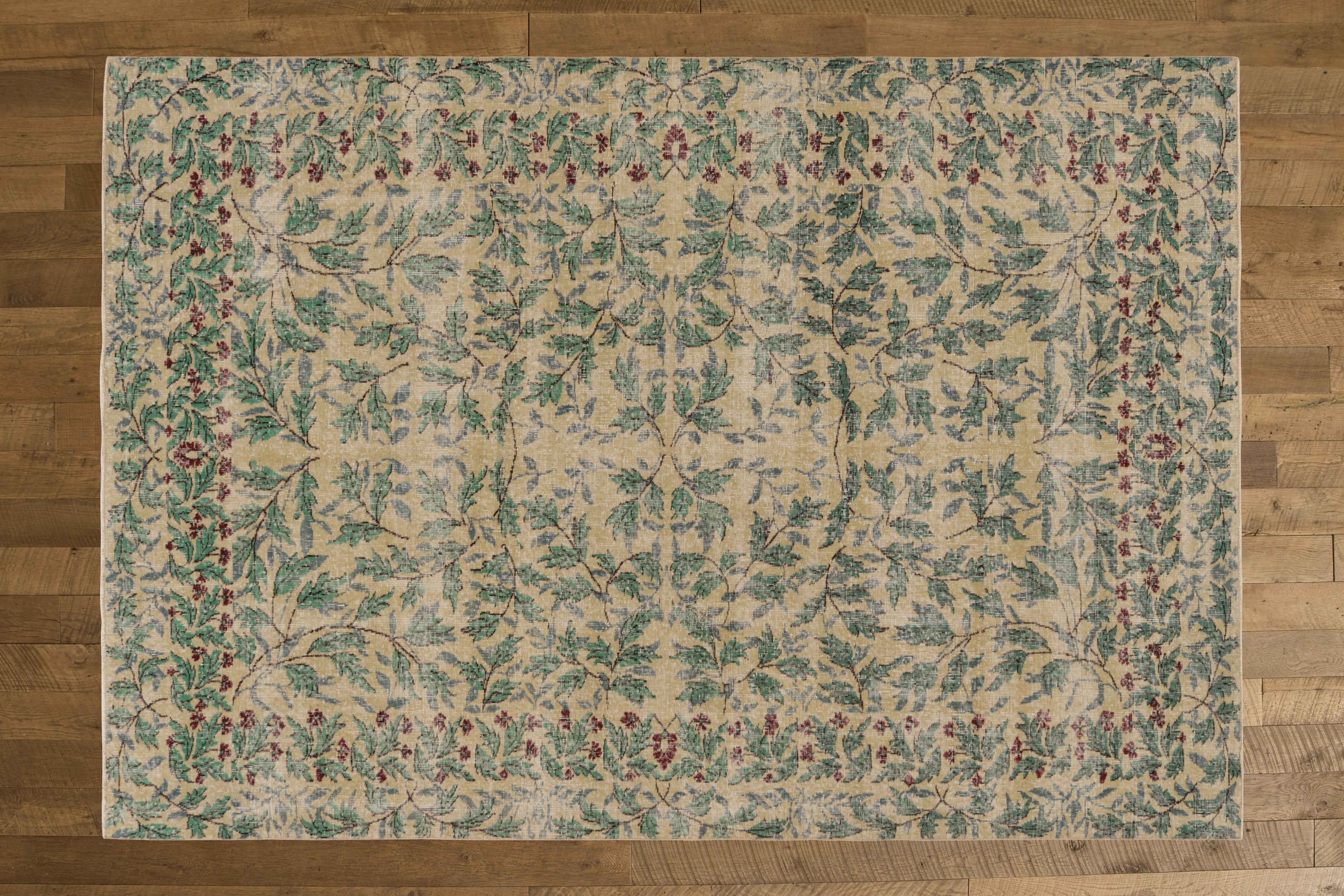 Nicky Kehoe - Turkish Botanical Rug 6’8 X 9’10