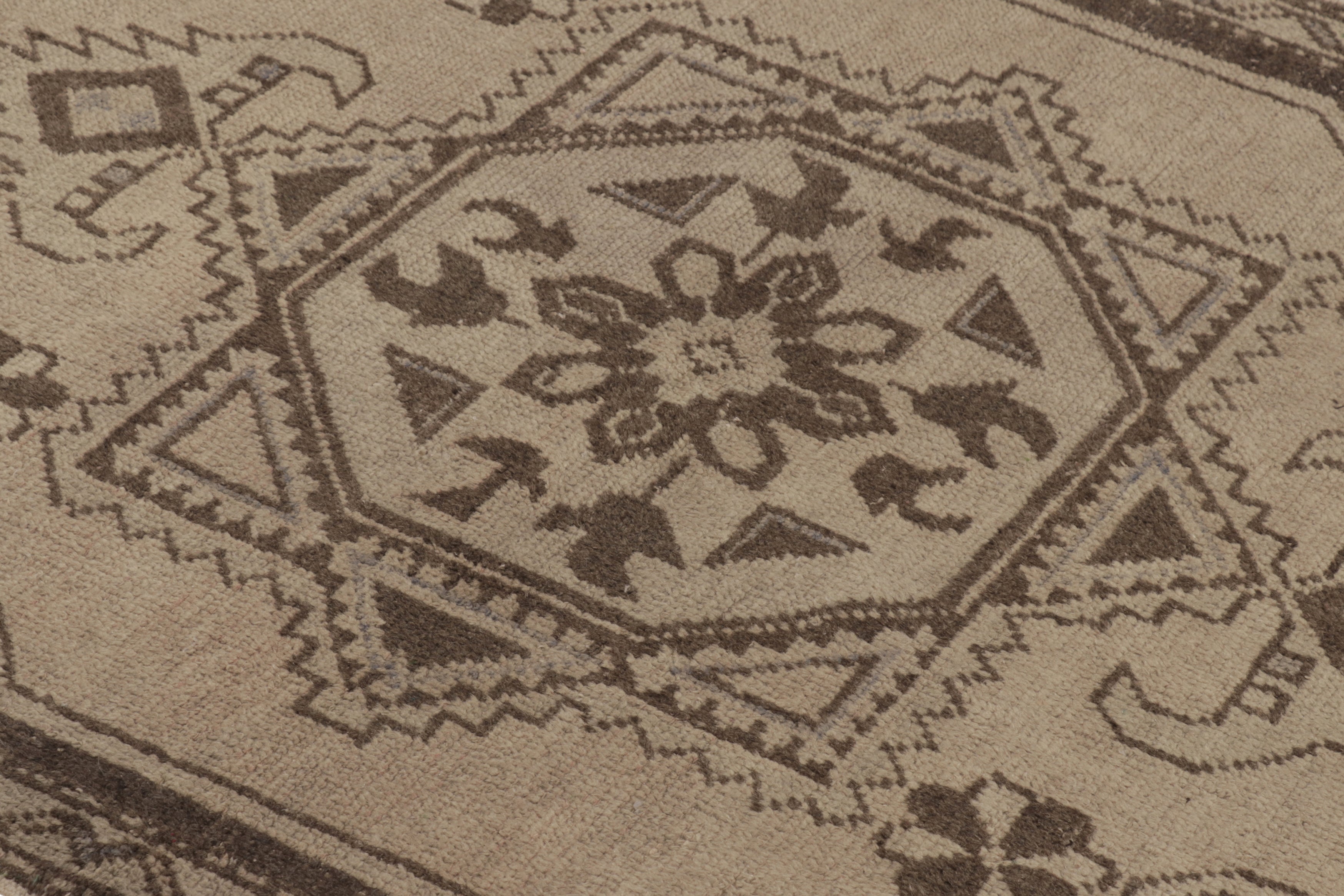 Nicky Kehoe - Turkish Brown Medallion Rug 3’10 X 5’9
