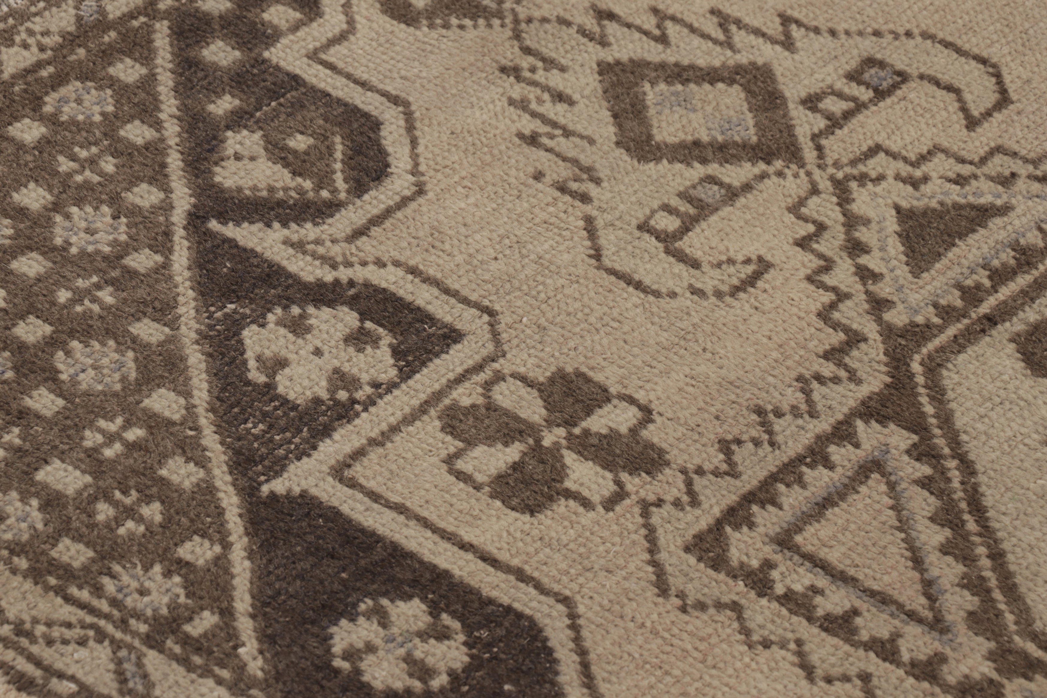 Nicky Kehoe - Turkish Brown Medallion Rug 3’10 X 5’9